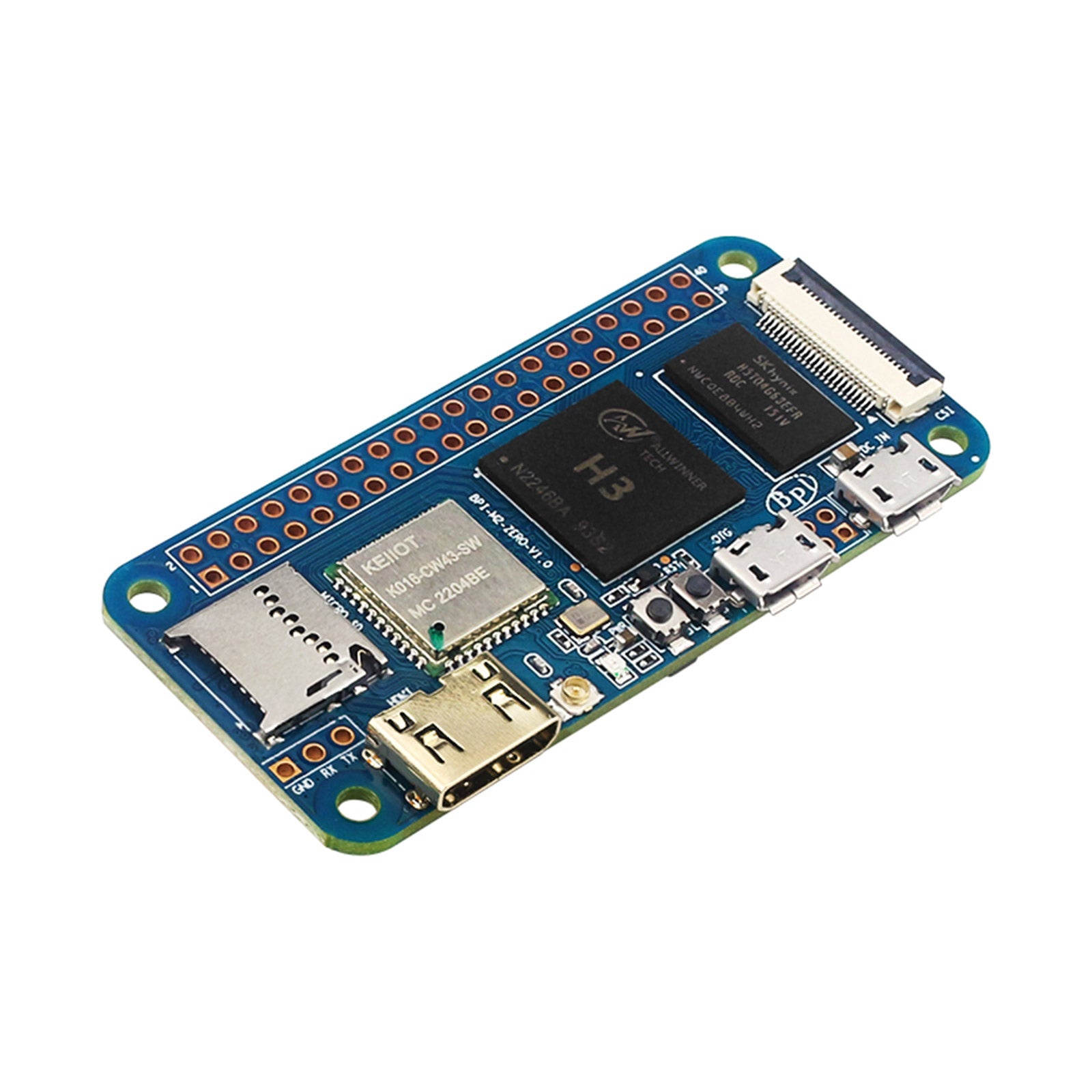 Placa de desarrollo BPI-M2 Zero Quad Core, ordenador de placa única para Banana Pi