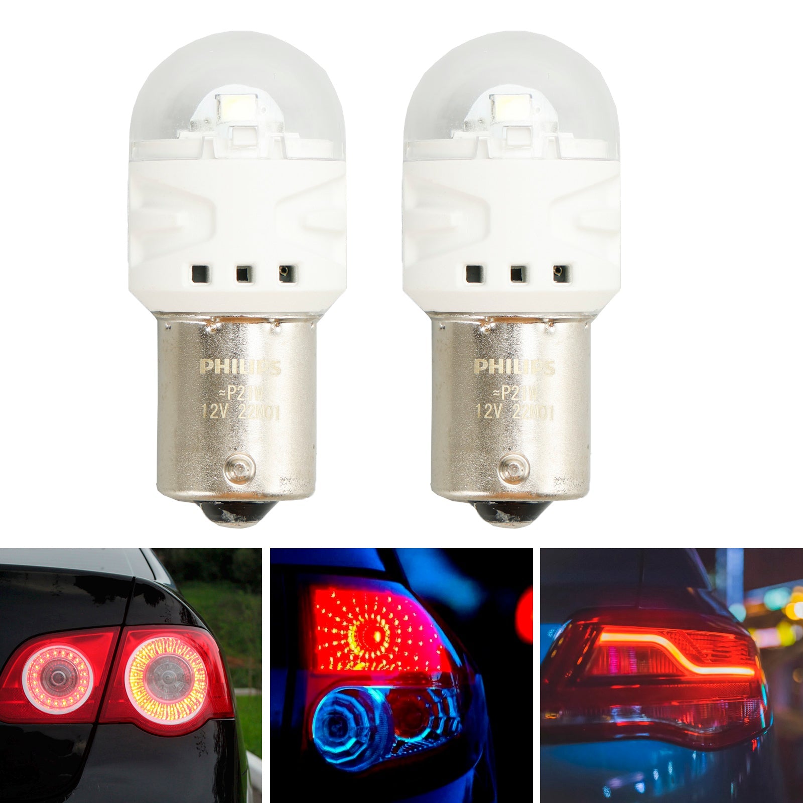 Pre Philips 11498CU31B2 Ultinon Pro3100 LED-WHITE P21W 6000K BA15S