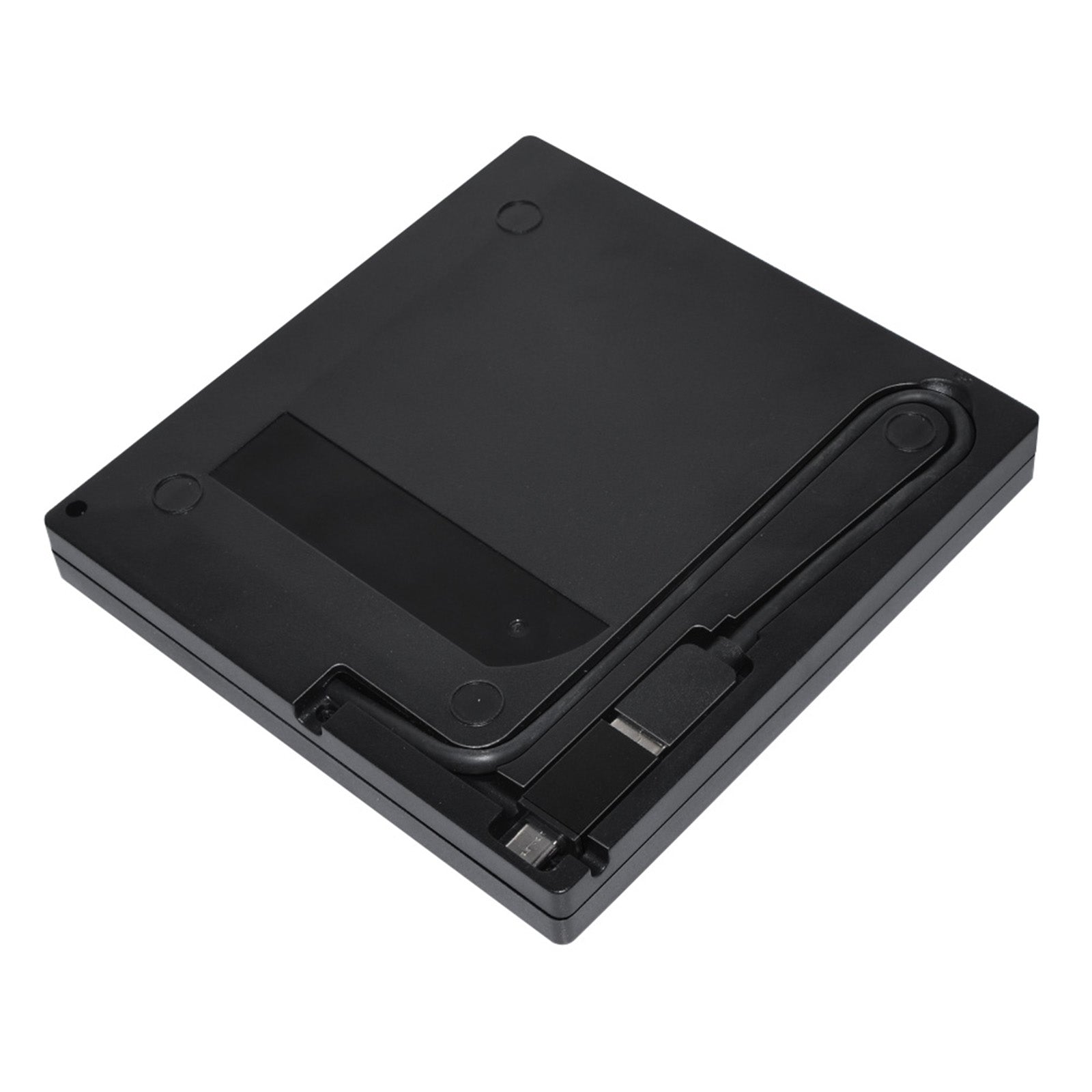 Unidad de CD y DVD externa de alta velocidad tipo C/Usb3.0, grabadora, portátil, PC, color negro