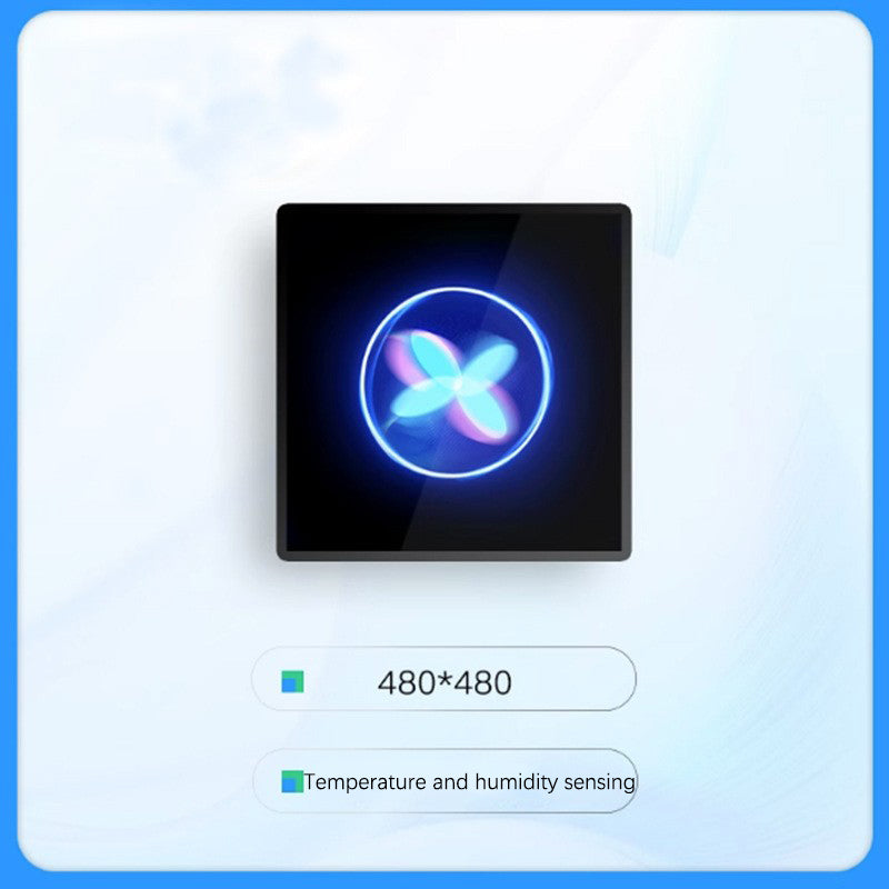 ESP32-S3 86 4 tommers intelligent kontrollpanel med temperaturfuktighetssensorer