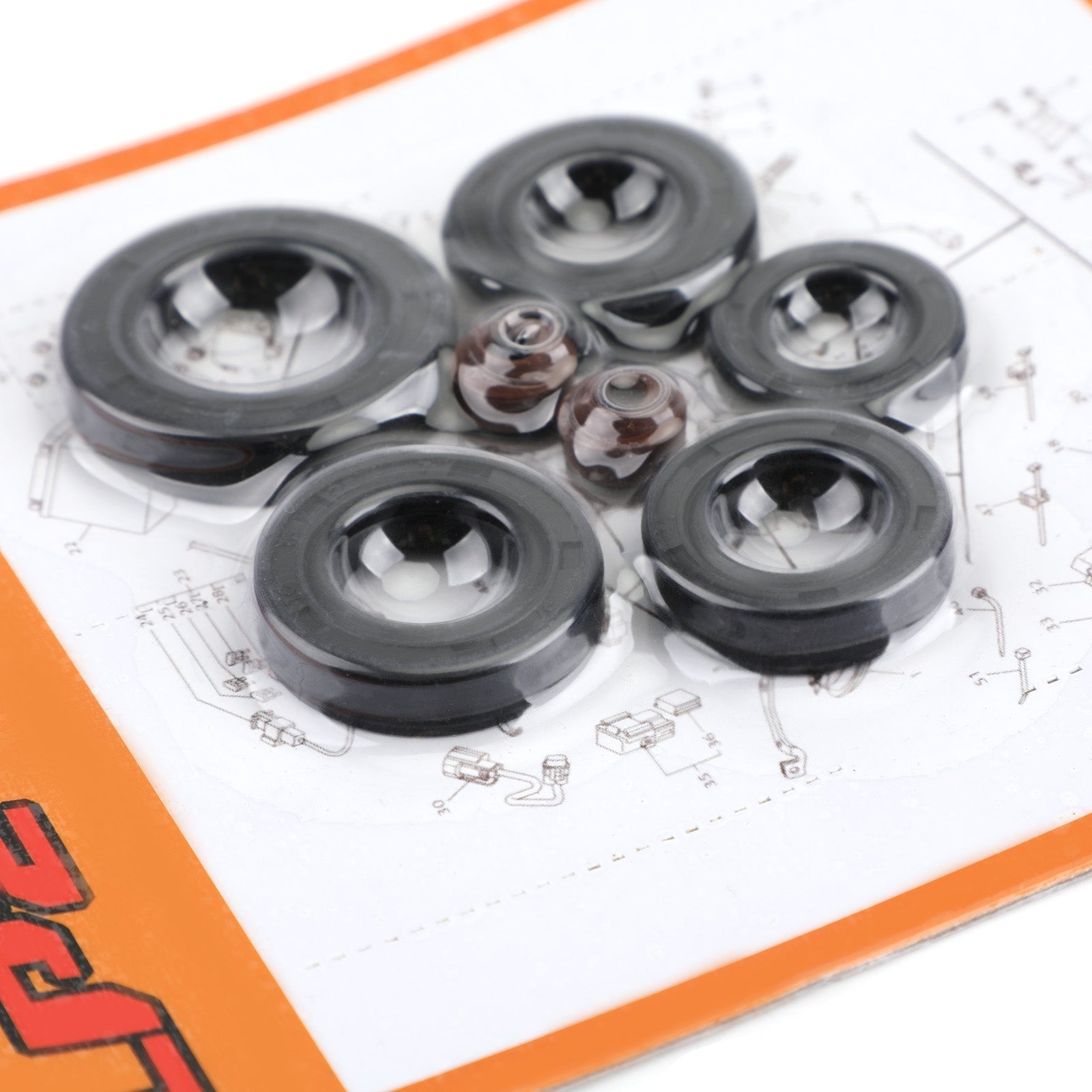 7 stks Motorolie Seal Kit Set Fit voor Honda XL125S 1979-1985 XL125 XL 125 S