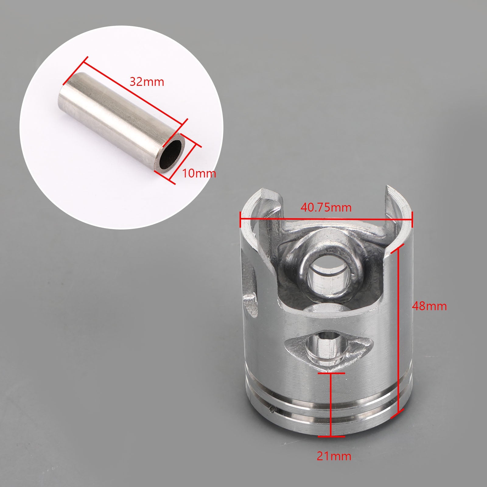 Kit de clips de broches de segments de Piston, pour Can-Am Mini Ds Quest 50 2002 – 2006 générique