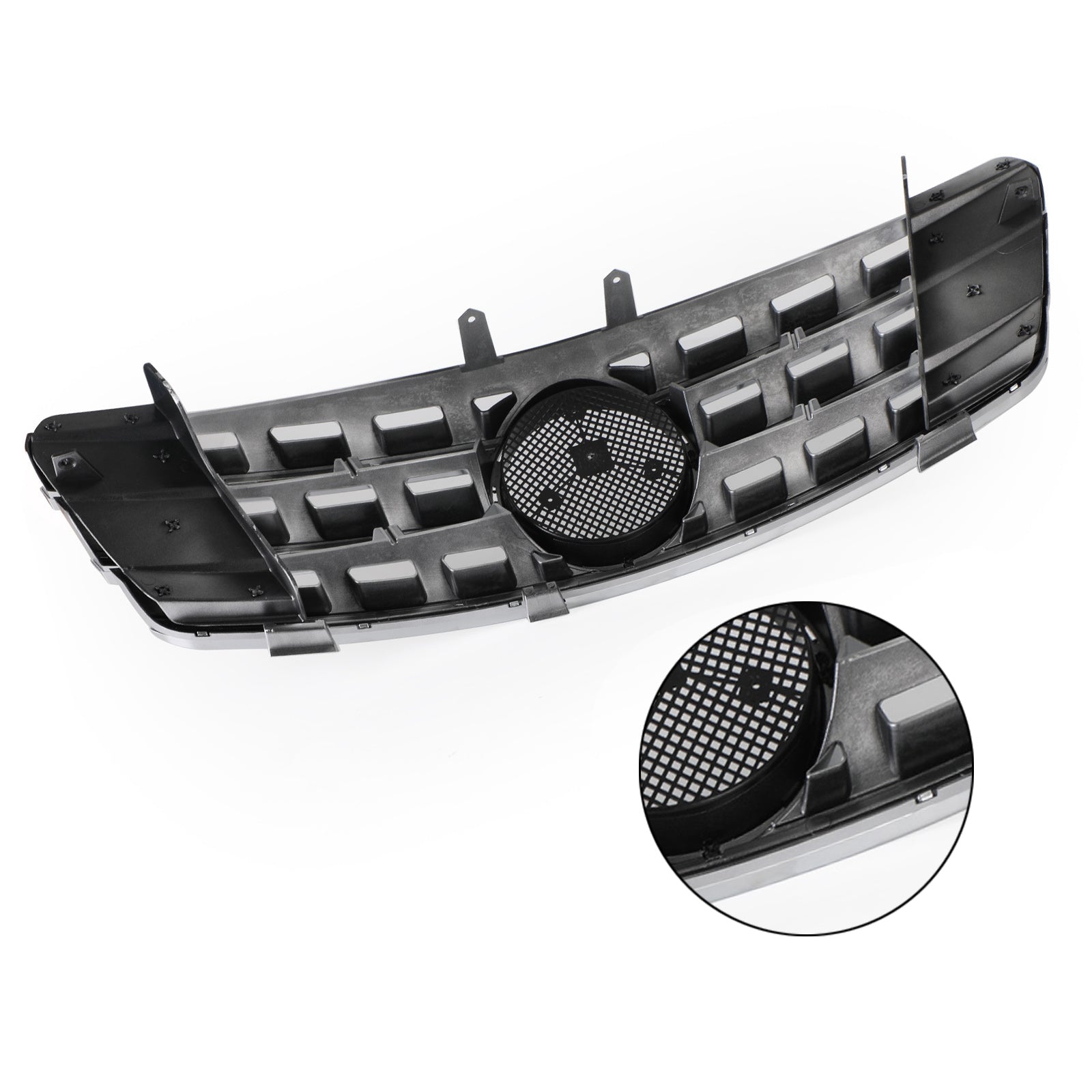 2005-2008 Benz ML-klasse W164 AMG Style Front Grille Grille Chroom Zilver Generiek