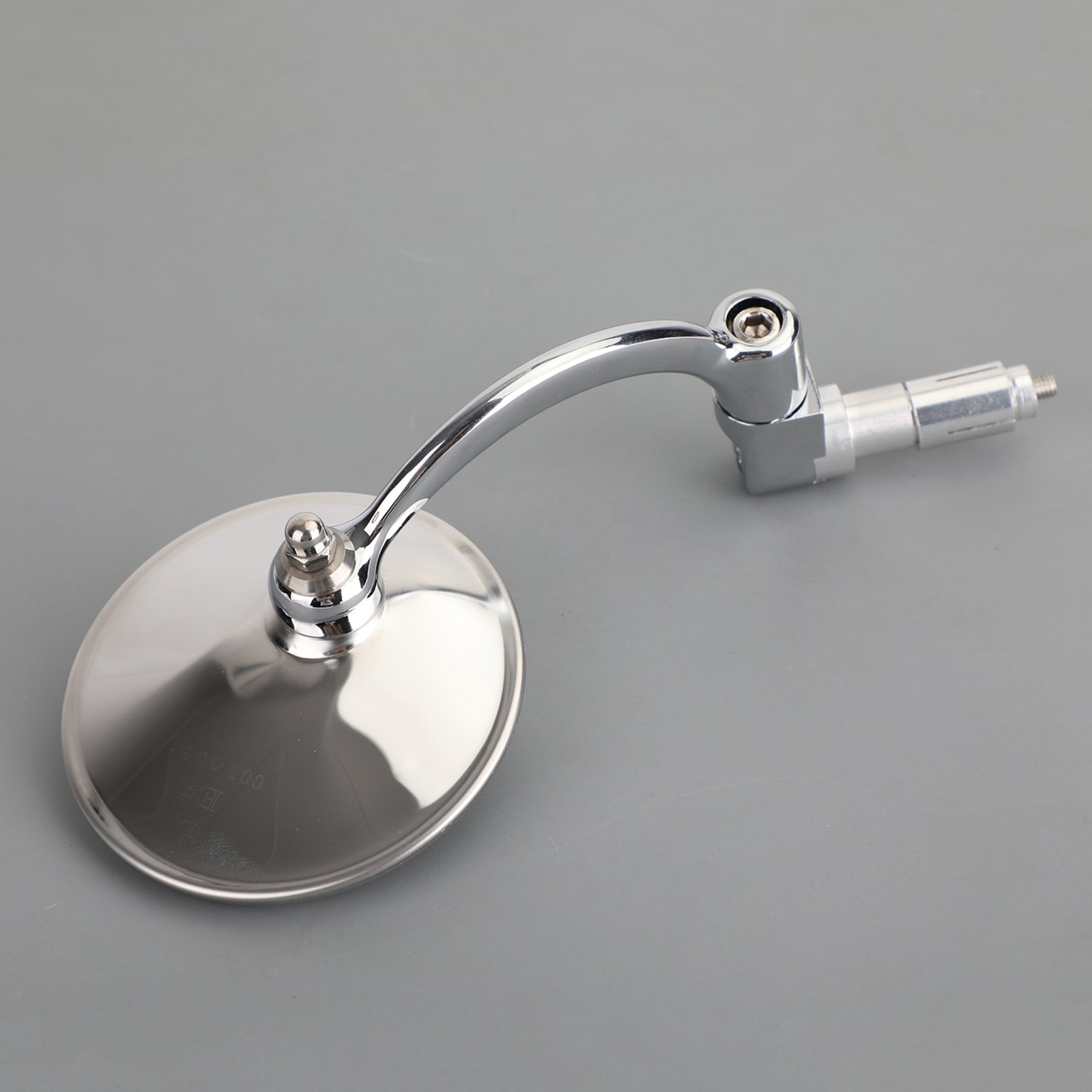 22mm Chrome styrespeil for motorsykkel Cafe Racer Old School Clubman Generic