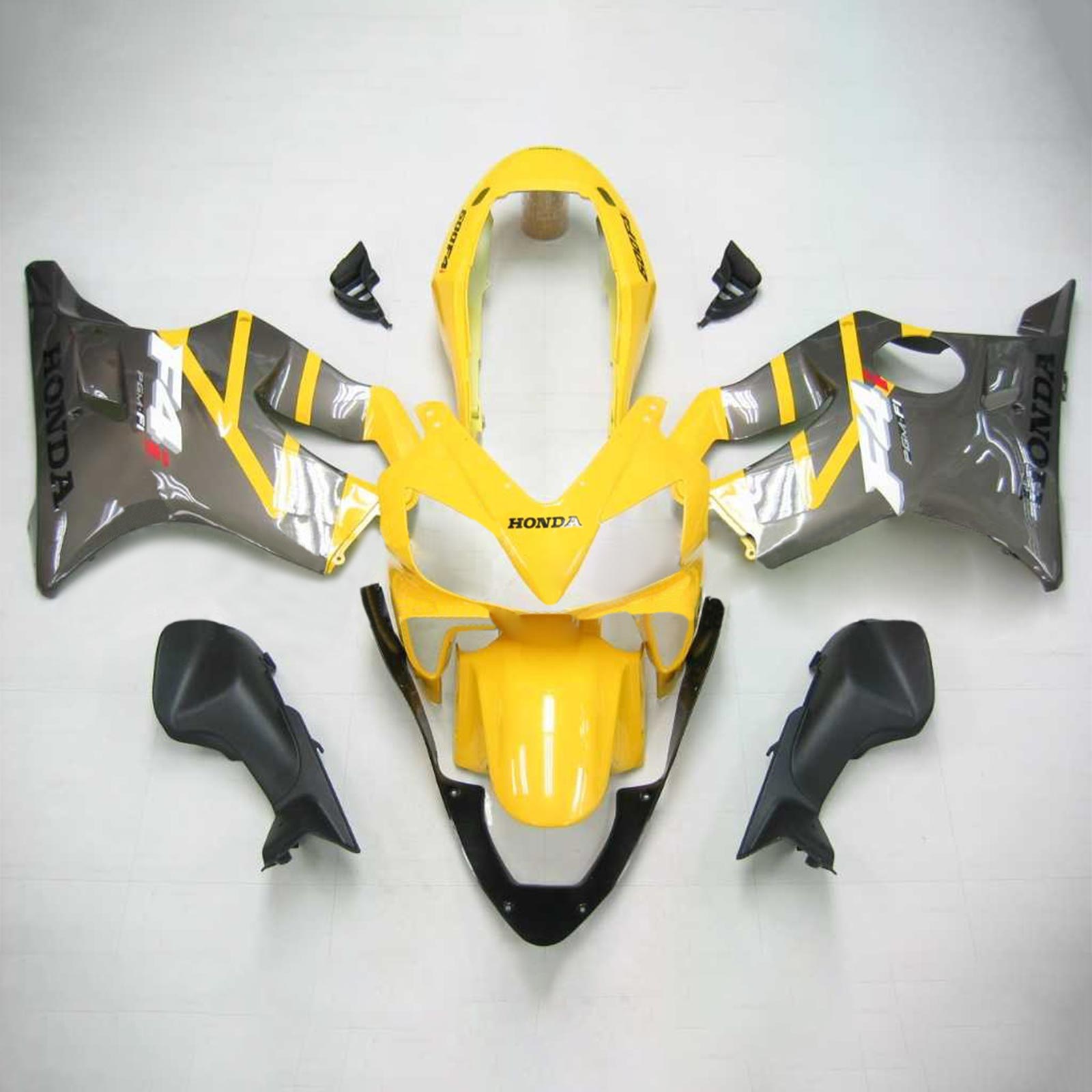 2004-2007 Honda CBR600 F4i Amotopart Injection Fairing Kit Bodywork Plastic Abs # 102