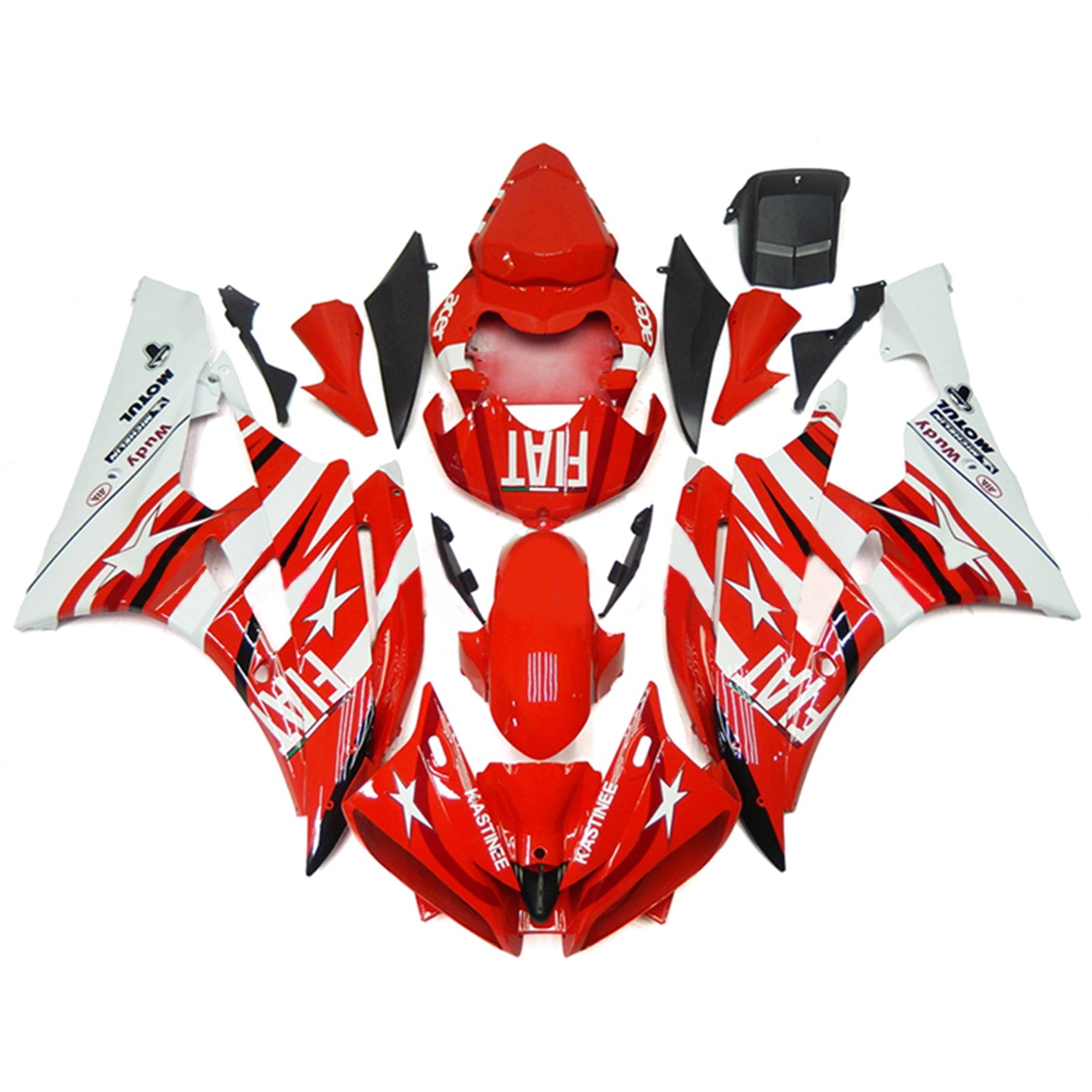 2006-2007 YAMAHA YZF 600 R6 FAIRING KIT BODYWORK ABS