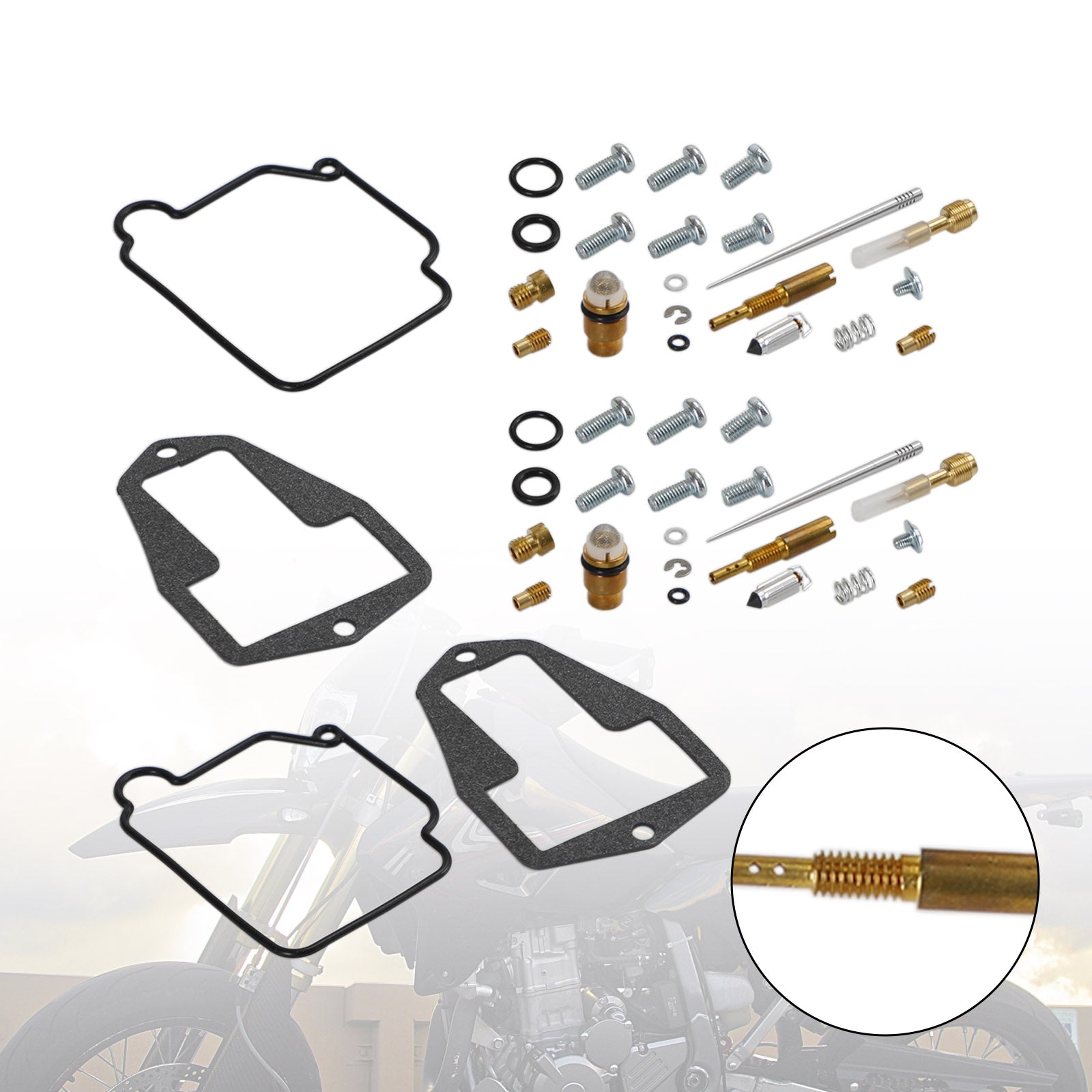 2001-2007 Suzuki DRZ250 DR-Z250 2X Kit de reparo de carburador de carburador