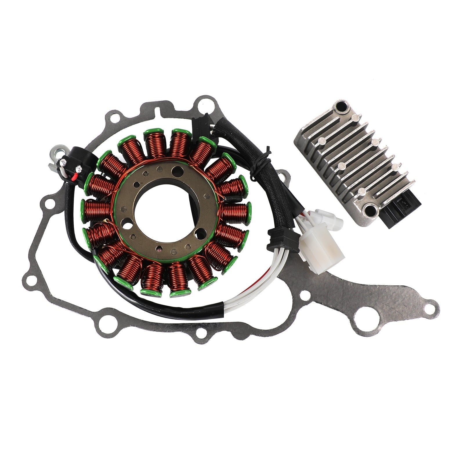 Kit de junta da bobina do STATOR REGULADOR MAGNETO PARA YAMAHA XG 250, XT 250 SEROW 04-07 FedEx Express genérico