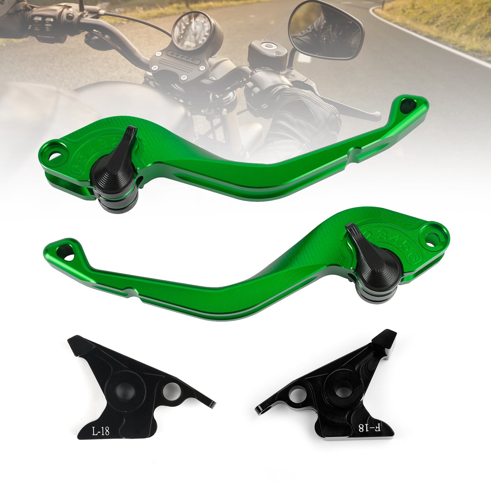 BMW C650GT KYMCO Xciting 250 300 400 Palanca de freno de embrague corta CNC