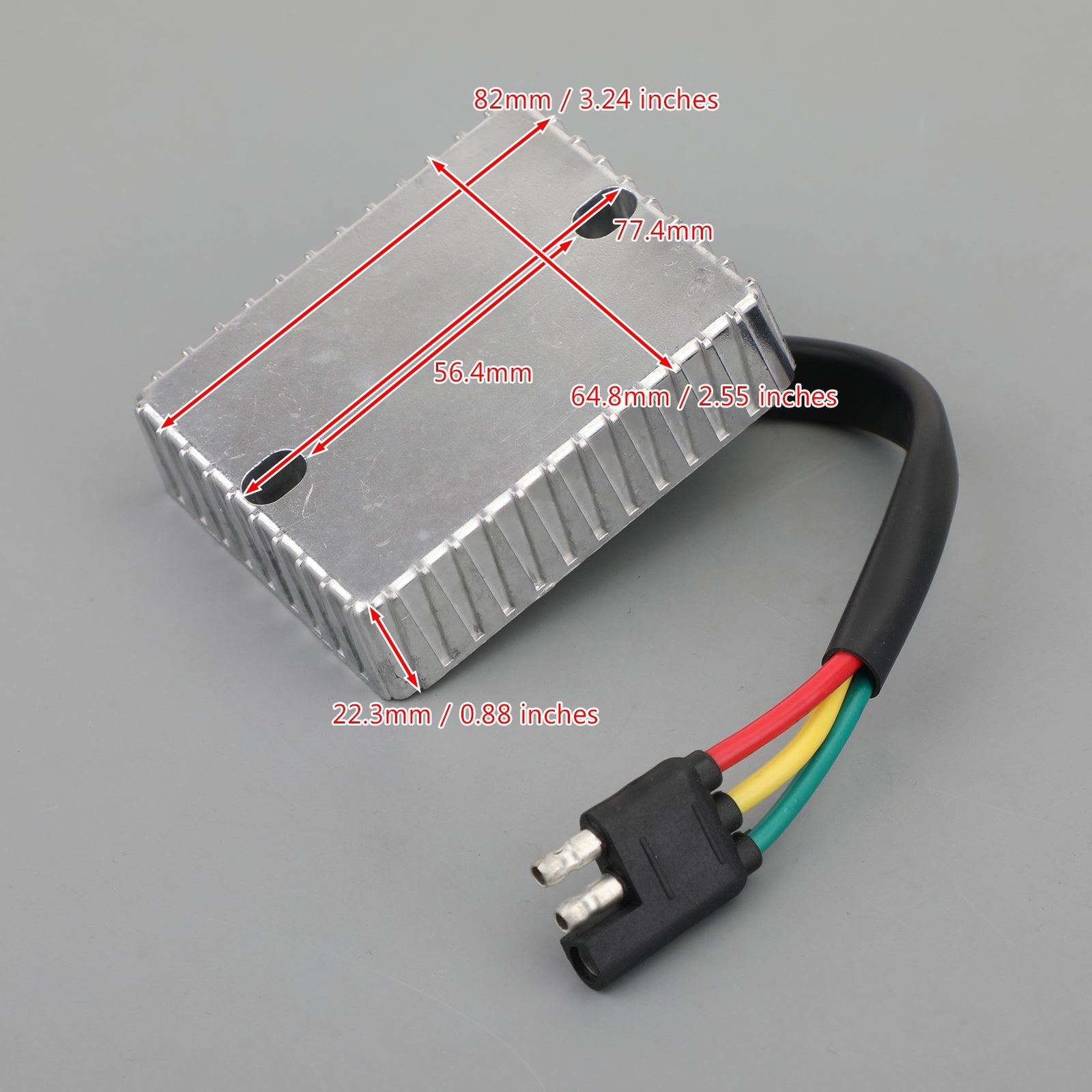 Régulateur de tension ajusté pour l'Arctique Cat Mountain Cat 800 ZL Zr EFI 02-04 0630-143 Générique