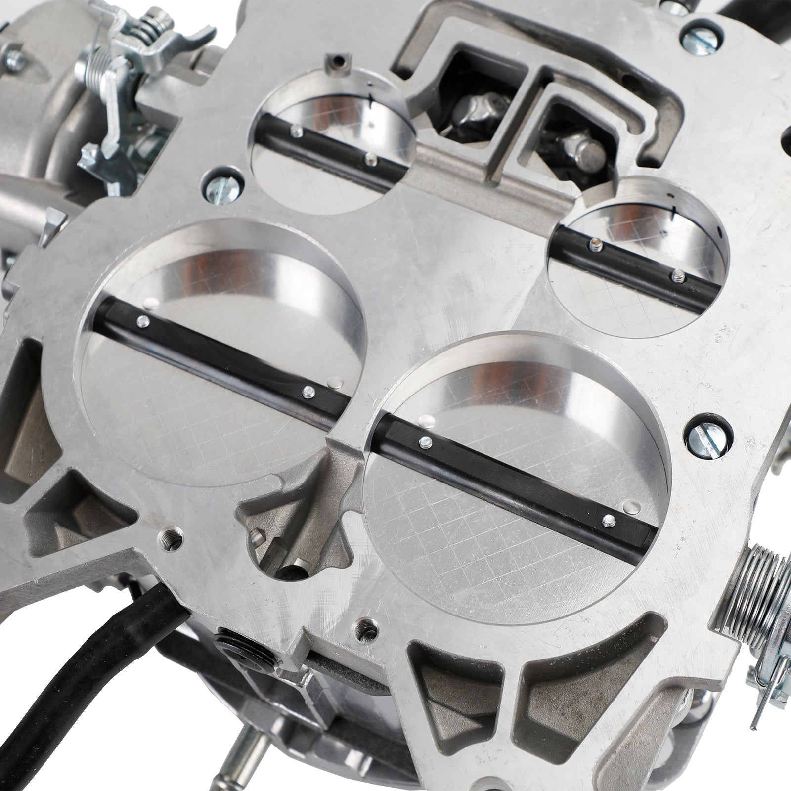 Karburátor Quadrajet 4 BBL, motory 305-350, elektrická tlmivka s objemom 650 CFM, vhodná pre autá Chevrolet & Nákladné auto 1982-1985