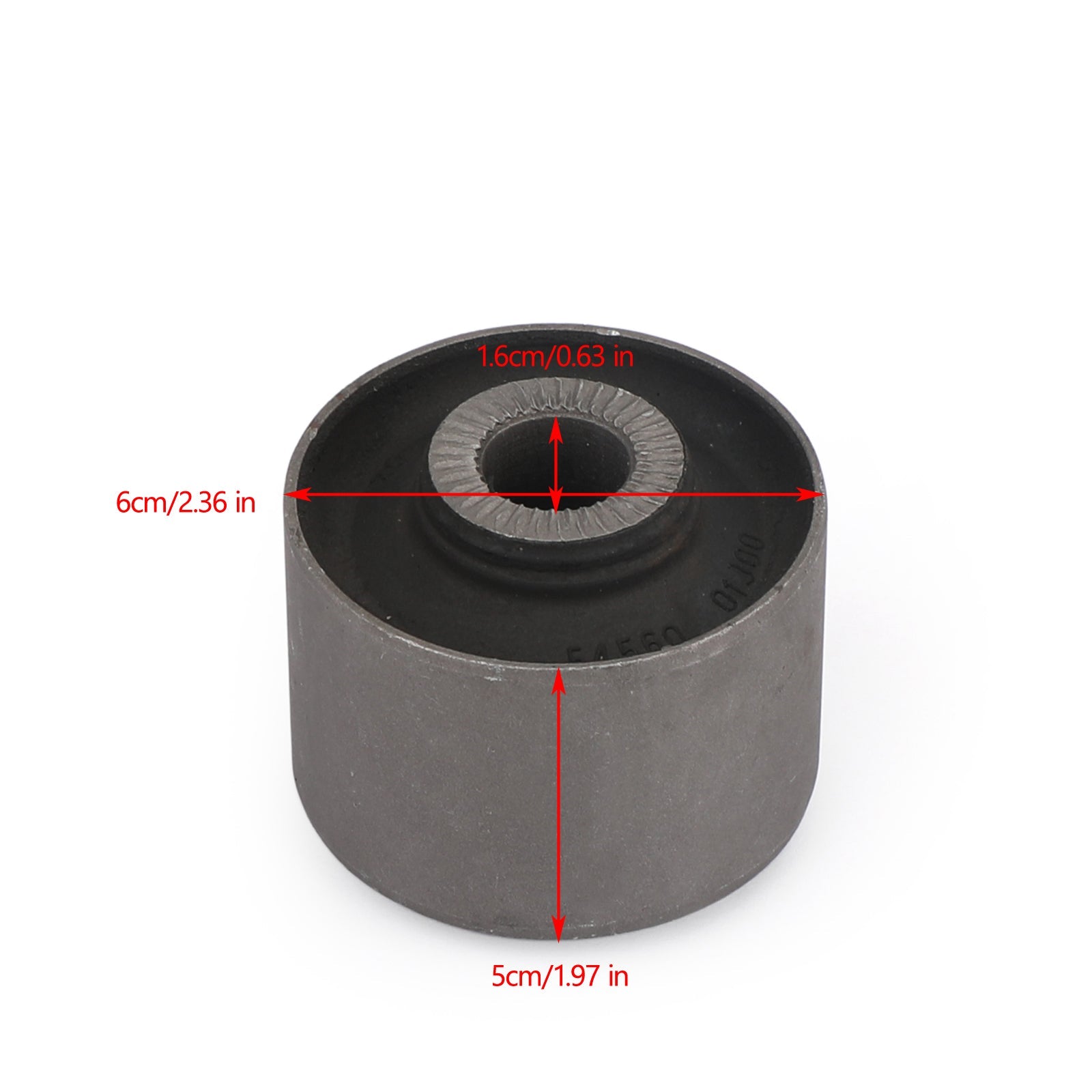 4 stks Radius arm bush Voor Y60 GQ Y61 GU Patrol NISSAN 54560-01J00 Generieke