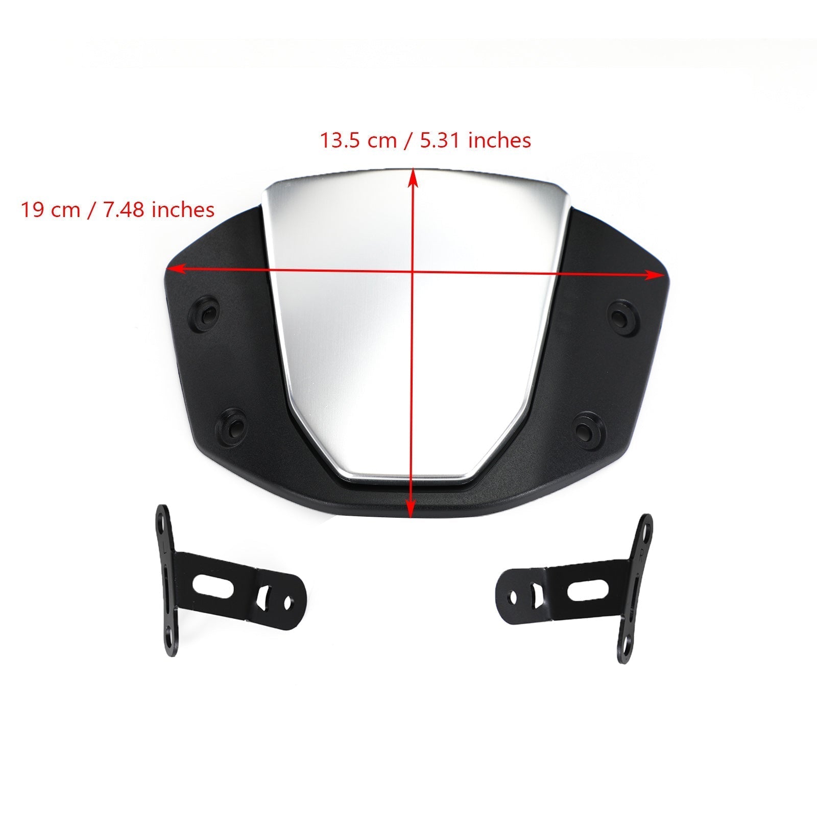 Vindrutan vindruteskydd passar för Honda CB650R 18-23 CB1000R 18-20
