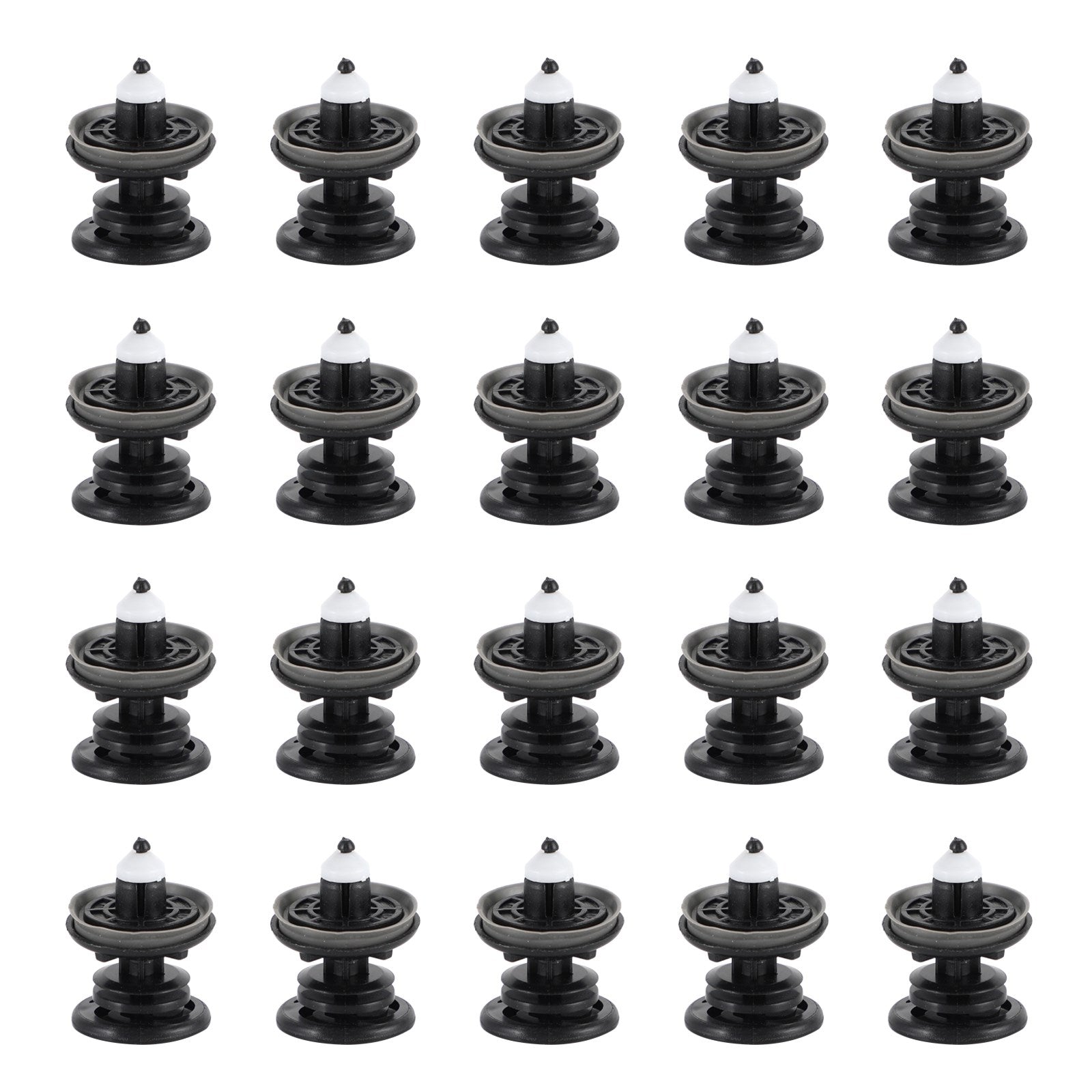 20X Interior Door Panel Card Trim Clip 7L6868243 for VW T5 Transporter 2003 Audi