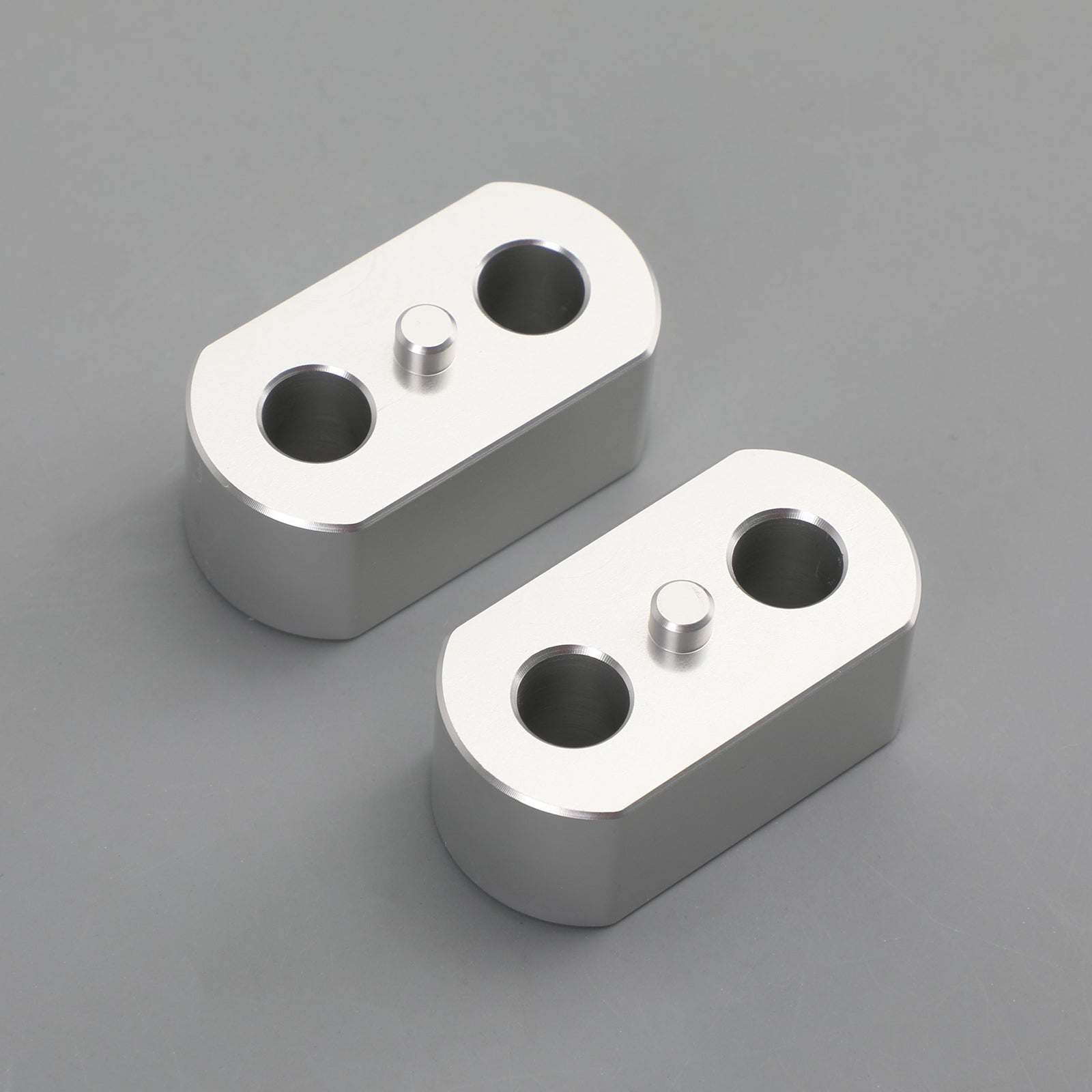 2011-2020 Triumph Tiger 800 XC/XCA/XCX/XR/XRT/XRX Silver styrestang Risers 20mm Rise Generic