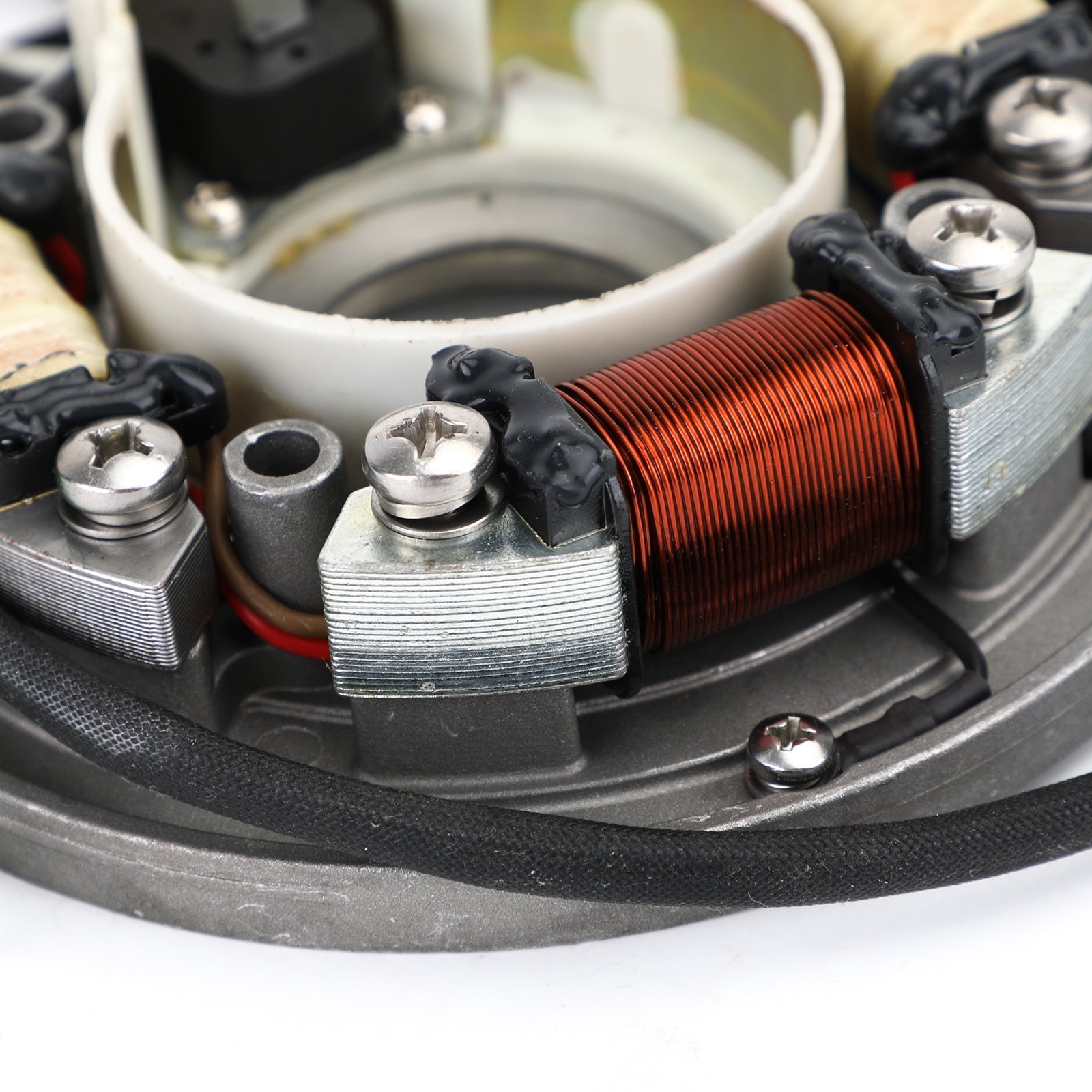 Stator Assy Pulser Charge Lighting Coil for Yamaha 89-17 40HP 40X E40X påhengsmotor Generisk