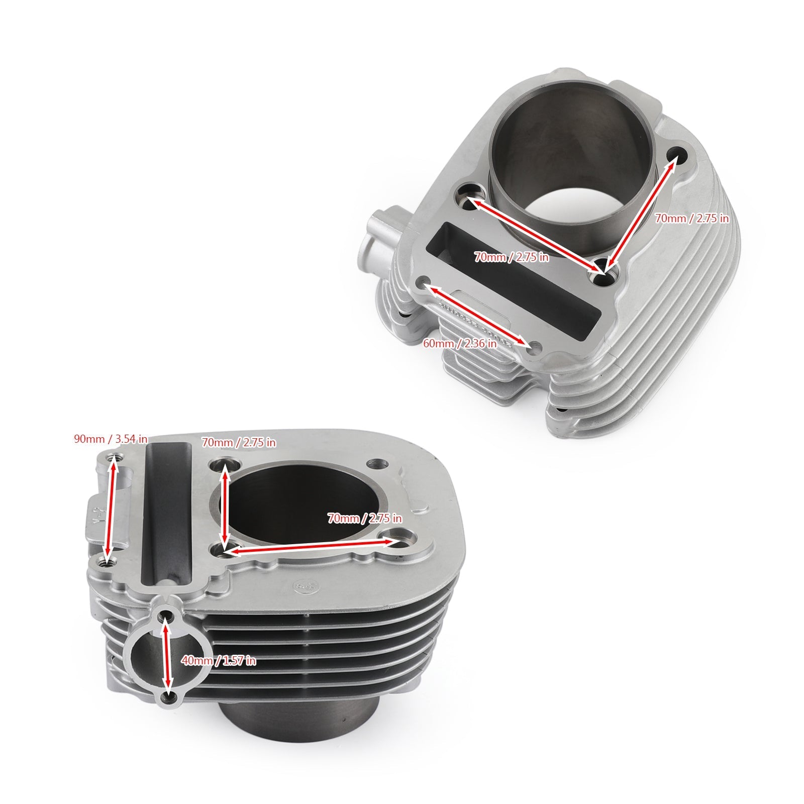 1992-2016 YAMAHA XT 225 TTR 225 230 Cylinder kolvring och toppkit