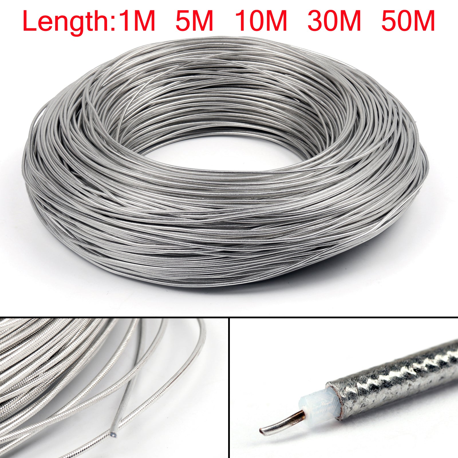 RG405 RF Coaxial Cable Connector Flexibel RG-405 Coax Pigtail