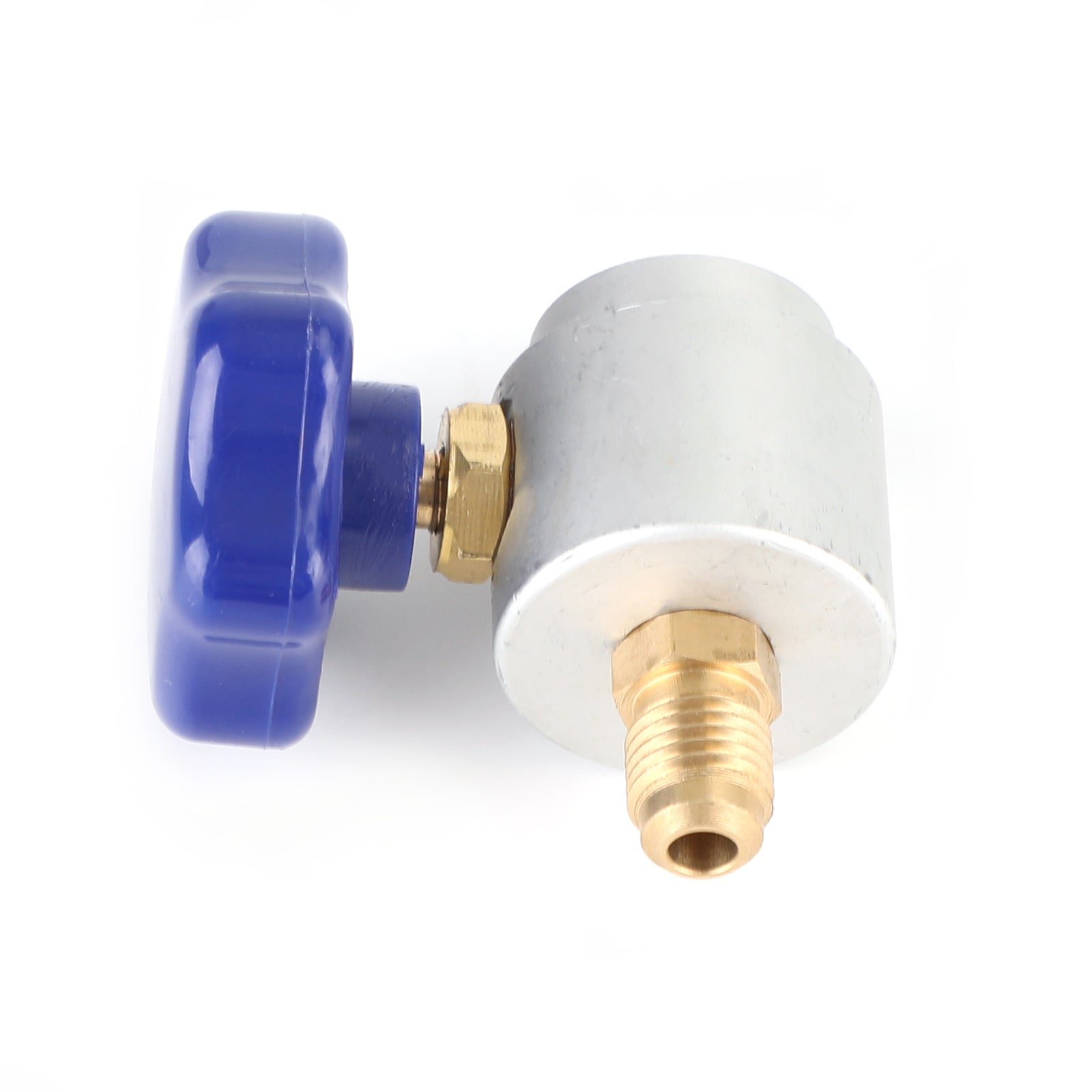 R134A-kylmedelsdispenser med kranventil för 1/4"Och 1/2"AC Freon-laddningsslang