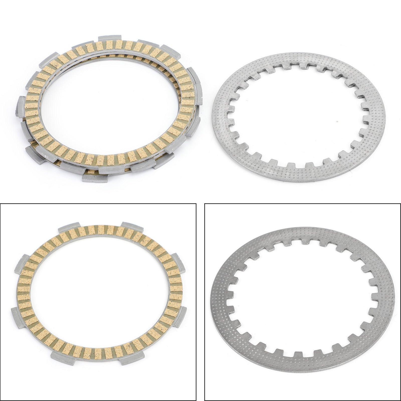 Koppelingsset staal & Wrijvingsplaten voor Honda CB MT MTX CRM MBX NSR TLM XZ 50 cc Generiek