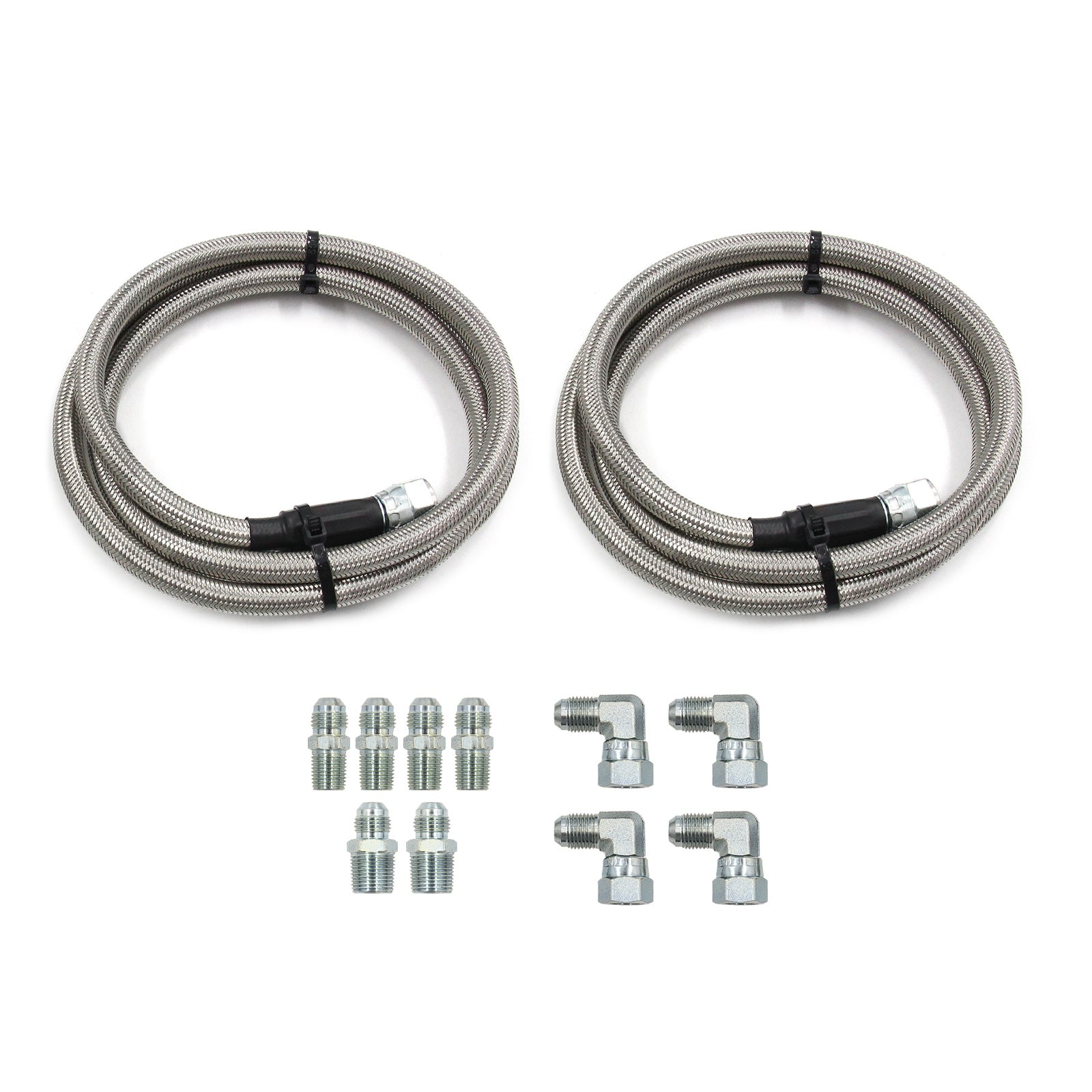 TH350 700R4 TH400 52" Dĺžka hadicových potrubí chladiča prevodovky z nerezovej ocele