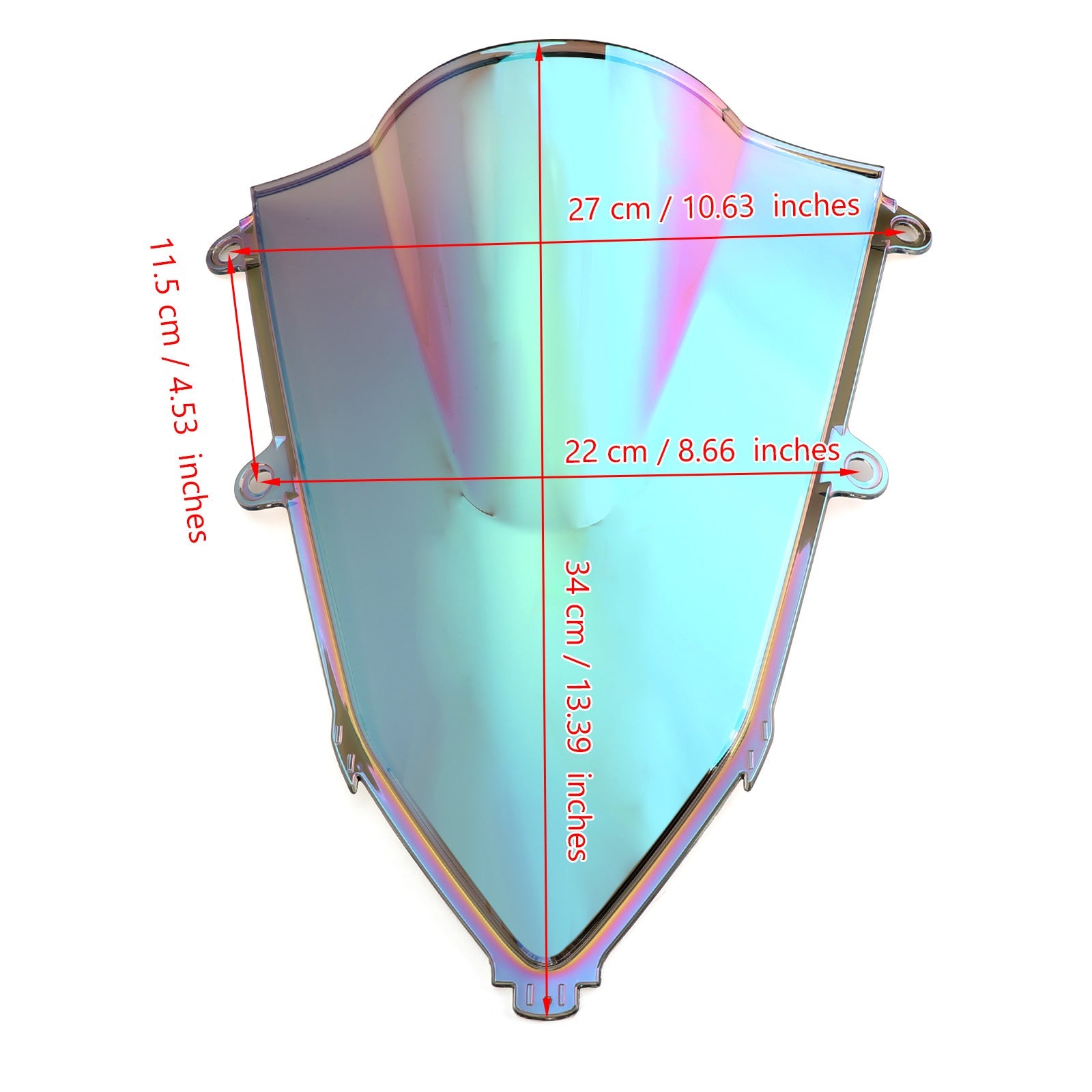 2019-2022 Honda CBR650R CBR 650 R Voorruit Voorruit Generiek
