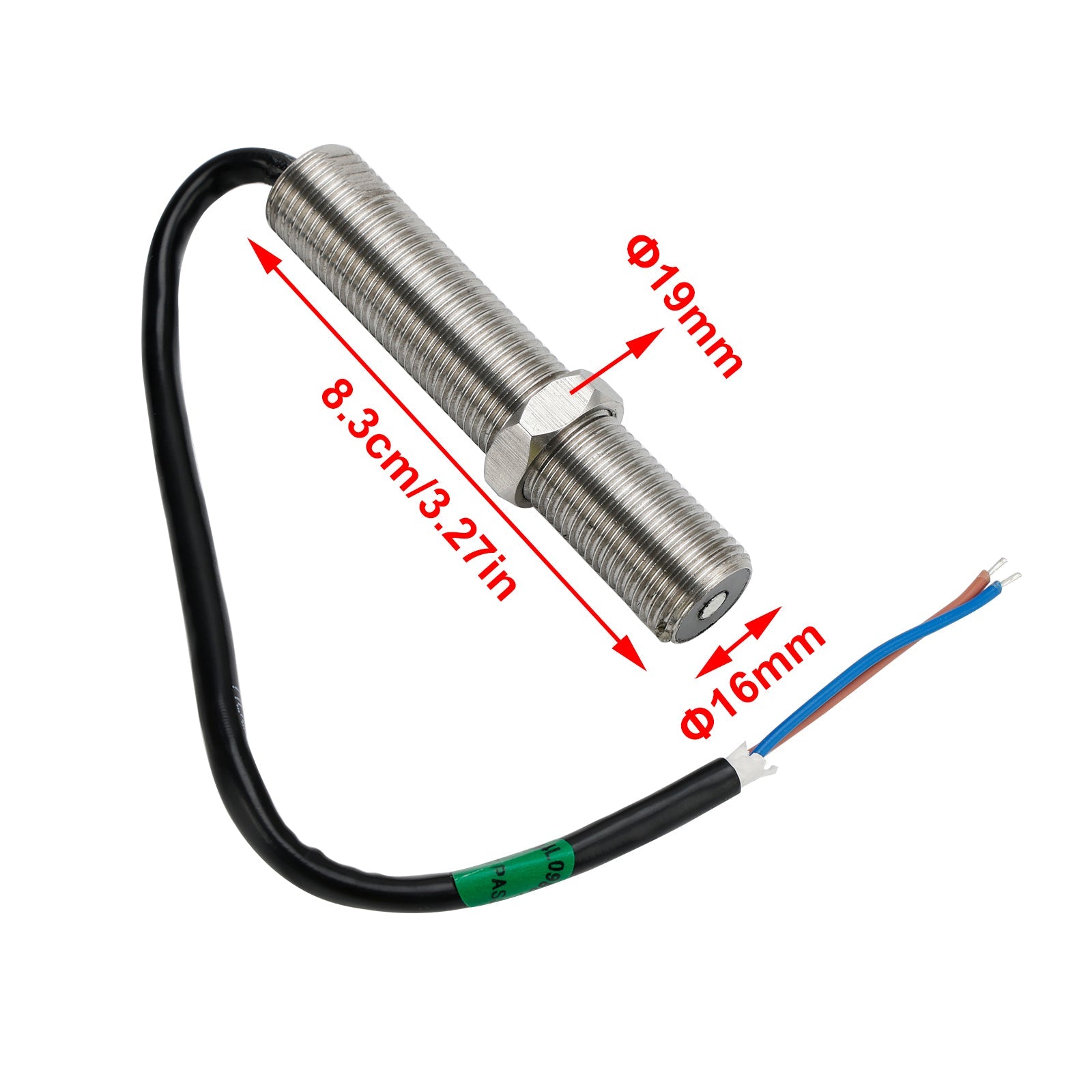 Magnetische pick-up MPU Generator Snelheidssensor RPM MSP675 voor generatorset