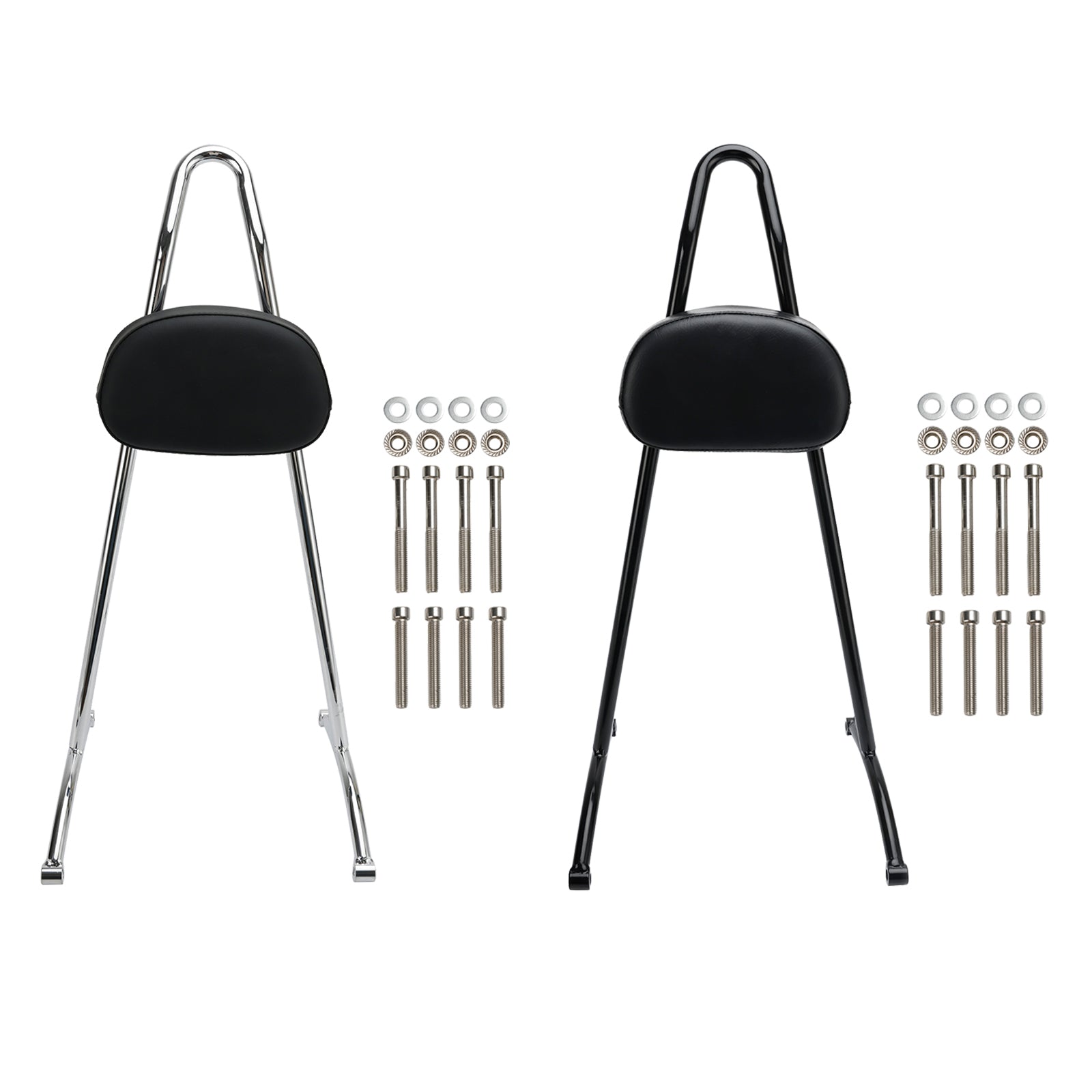 Dossier de barre Sissy passager pour Sportster Iron 883 1200 XL 48 72 2004-plus tard