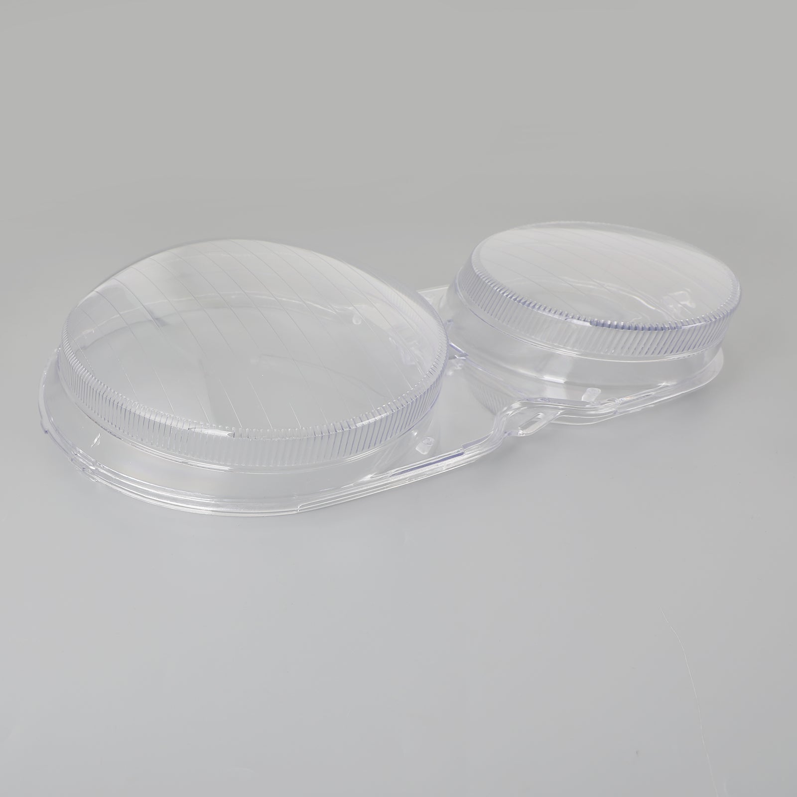 1996-2002 Mercedes E Class W210 Left +Right Headlight Lens Plastic Cover Shell
