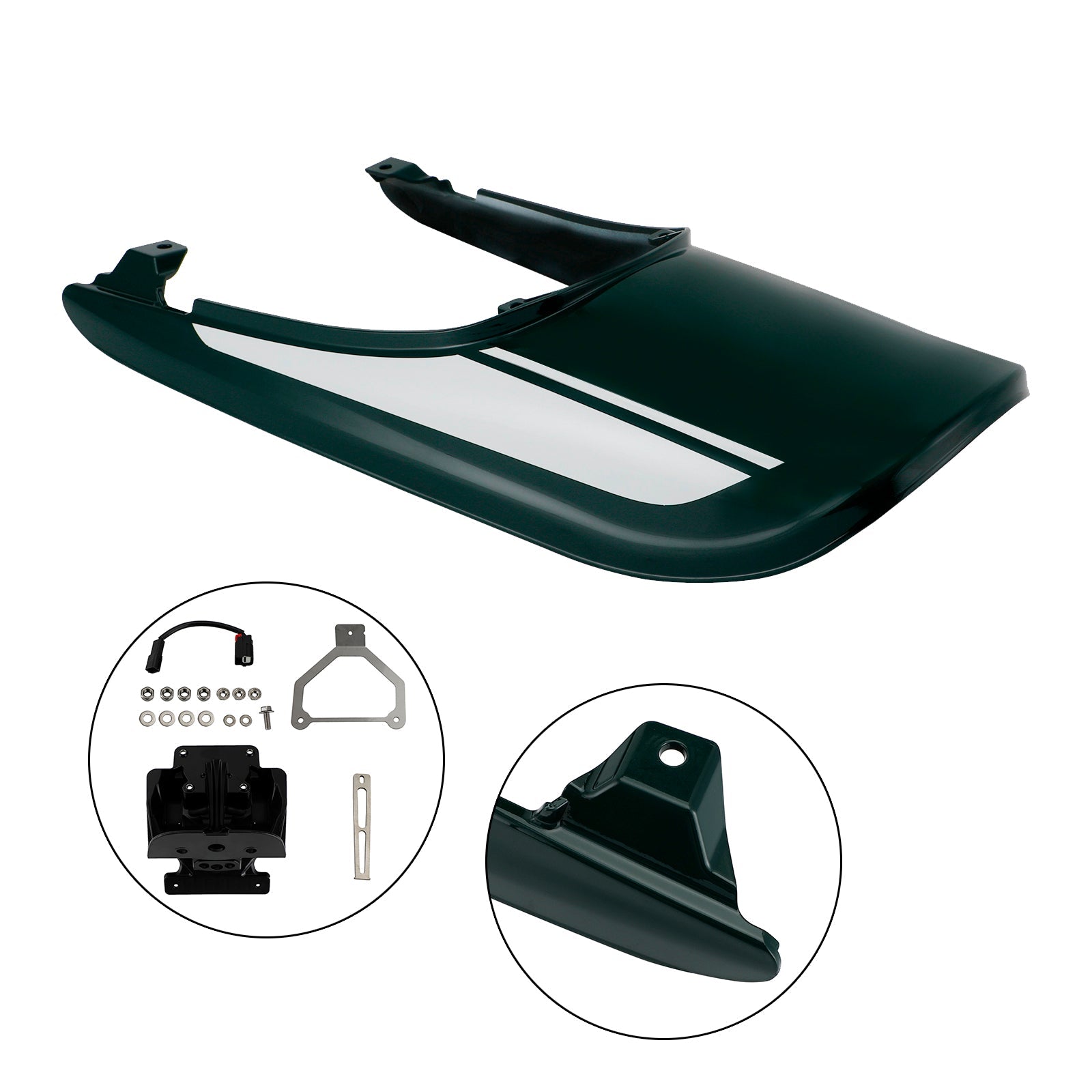 2018-2022 Kawasaki Z900RS Tail Cowl Fairing+Suplens