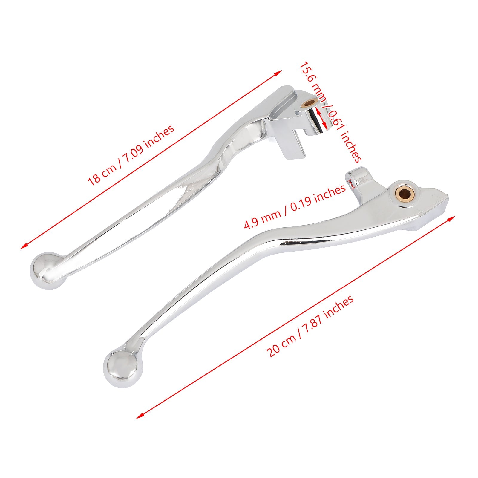 Leviers d'embrayage de frein pour yamaha dragstar xvs400 1996-2002 xvs650 1997-2002 générique