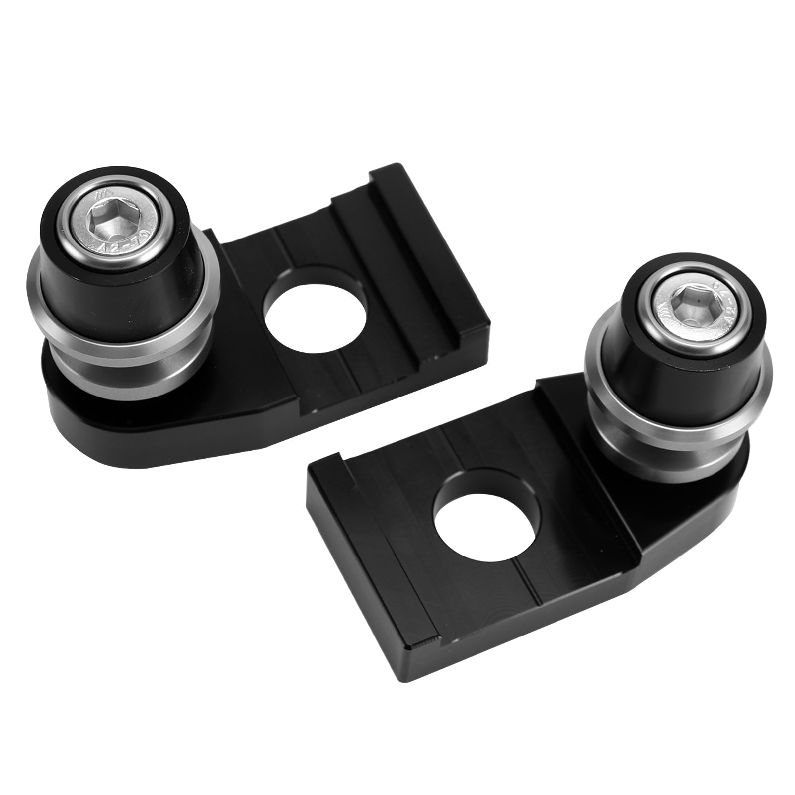 CNC Chain Adjuster Block With Stand Spool For YAMAHA TENERE 700/XTZ700 2019-2021