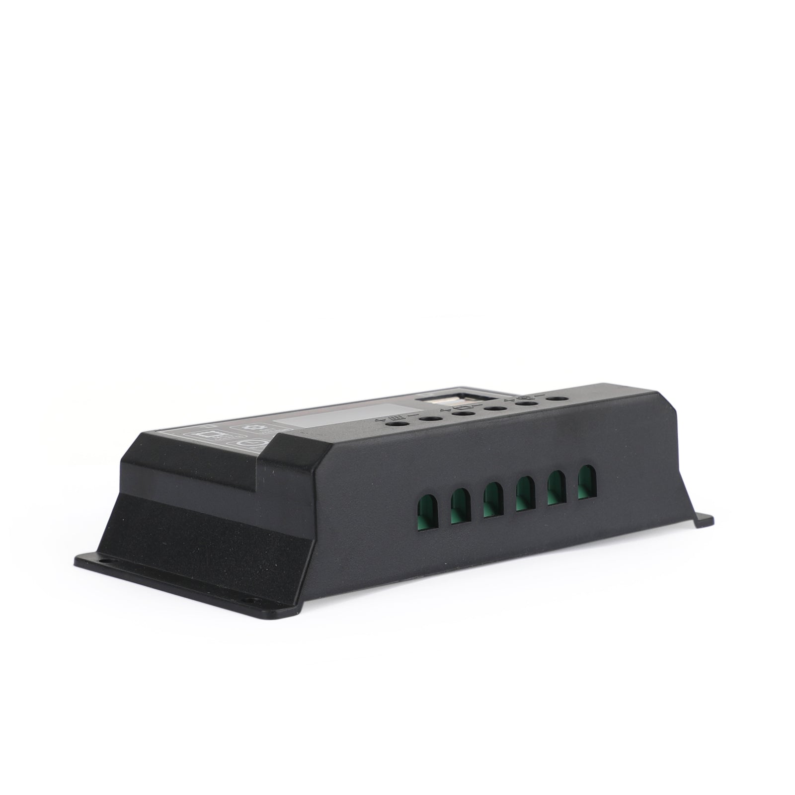 PWM 30-60A zonne-batterijregelaar laadregelaar 12V 24V 4-traps dubbele USB