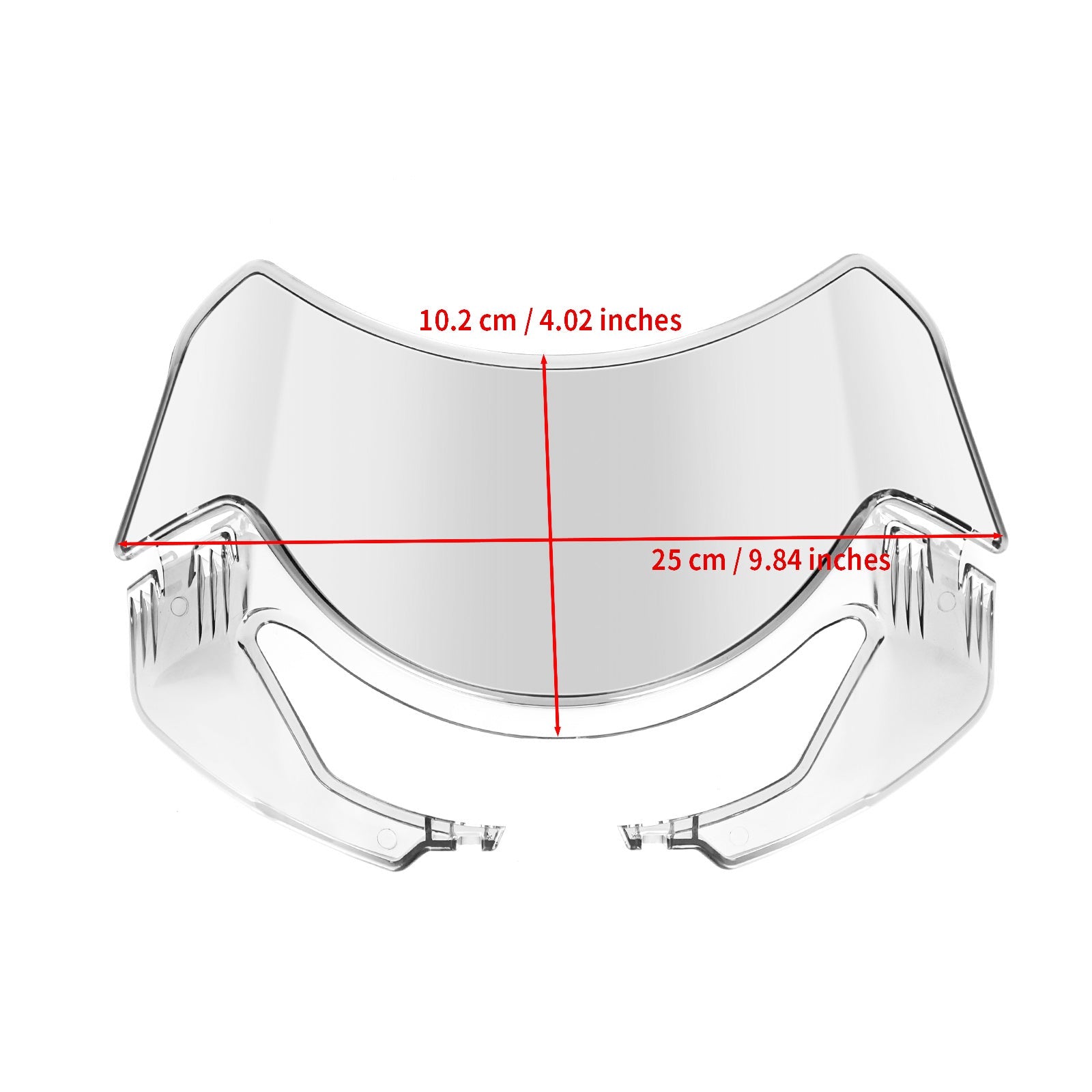 Vindrutan vindruta passar för triumf street trippel Rs765 R765 S765 2020-2022 Generisk