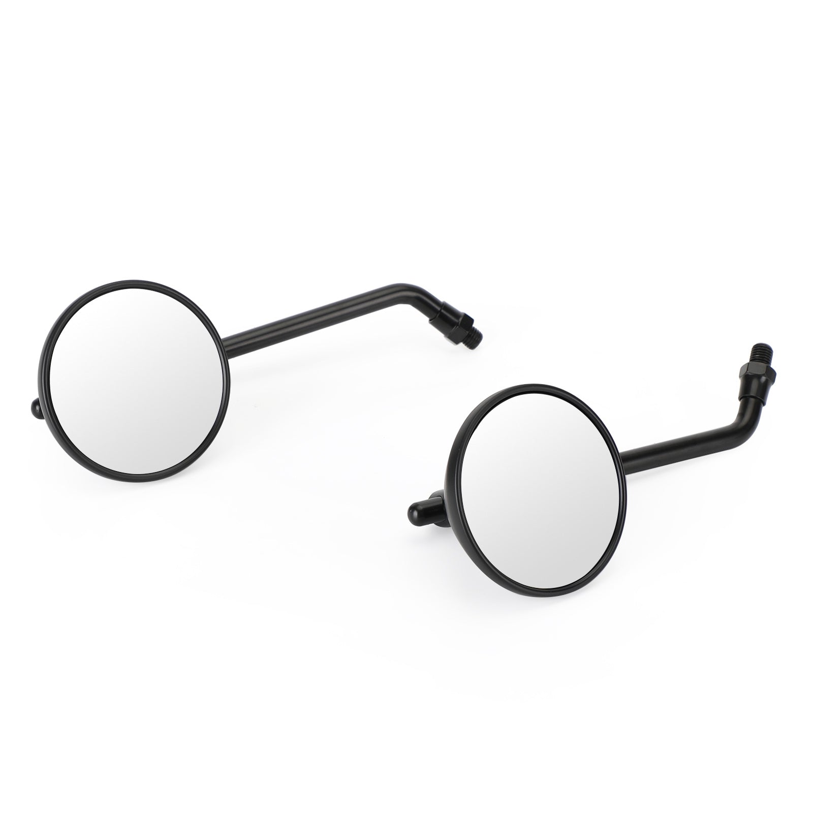 Klassisk stil höger & Vänster svart backspegel 10mm höger för Honda CB Shadow Cruiser Generic