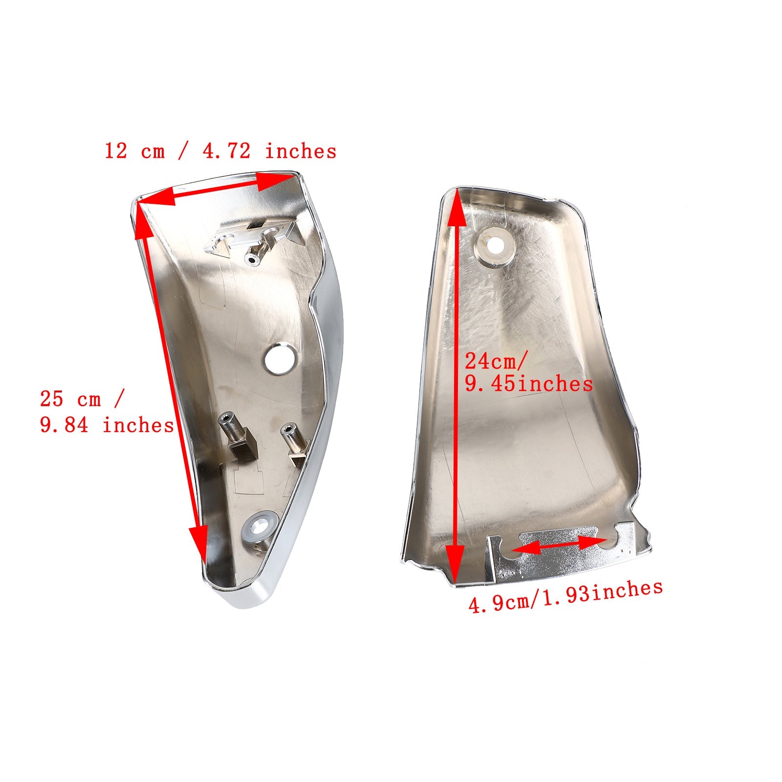 Batterie côté couvercle de protection ajustement pour yamaha vstar 1300 xvs 1300 2007-2017 générique