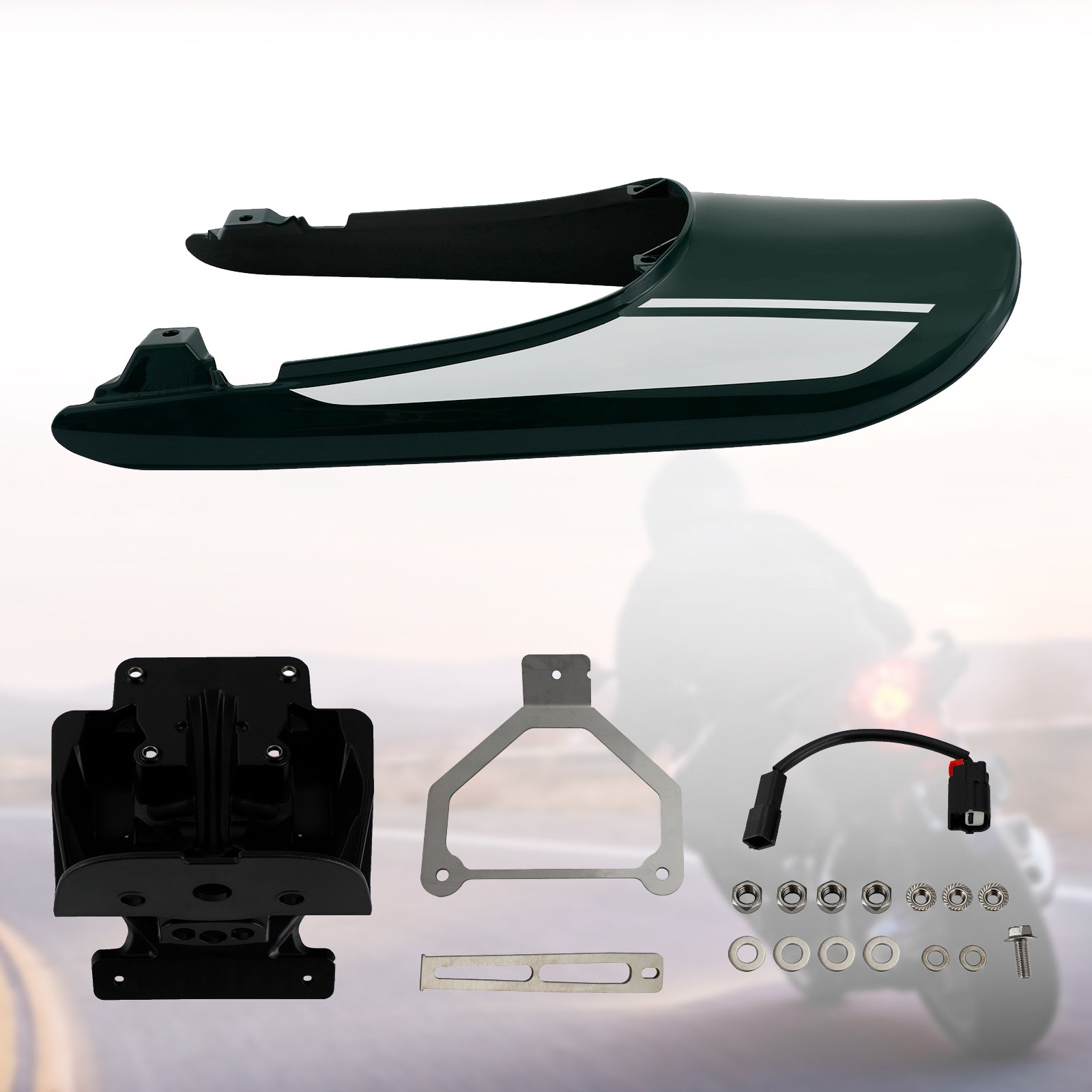 2018-2022 Kawasaki Z900RS Tail Cowl Fairing+Suplens