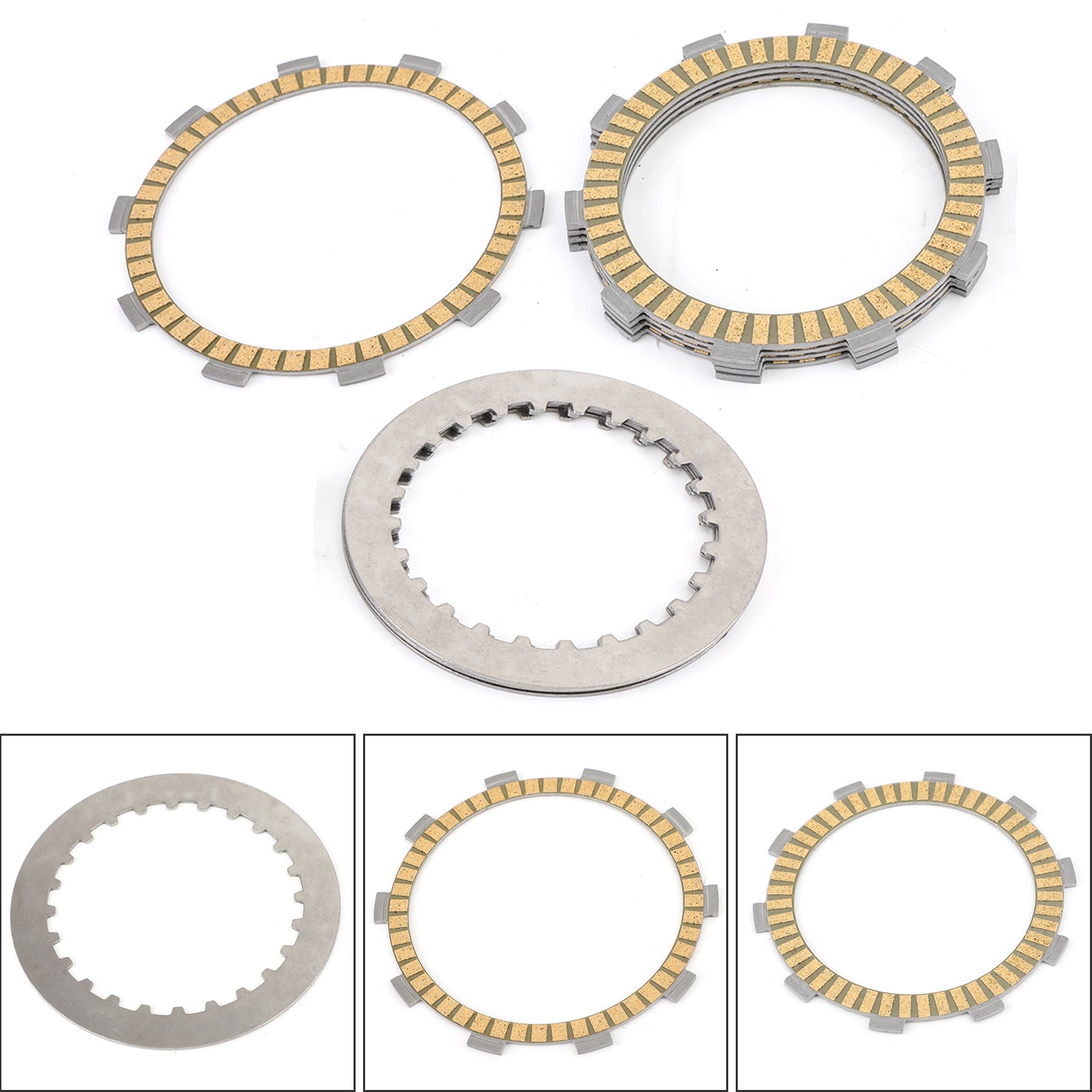 Sada spojky z ocele & Trecie dosky pre Honda VT125 Shadow/Varadero 125 88-2011 Generic