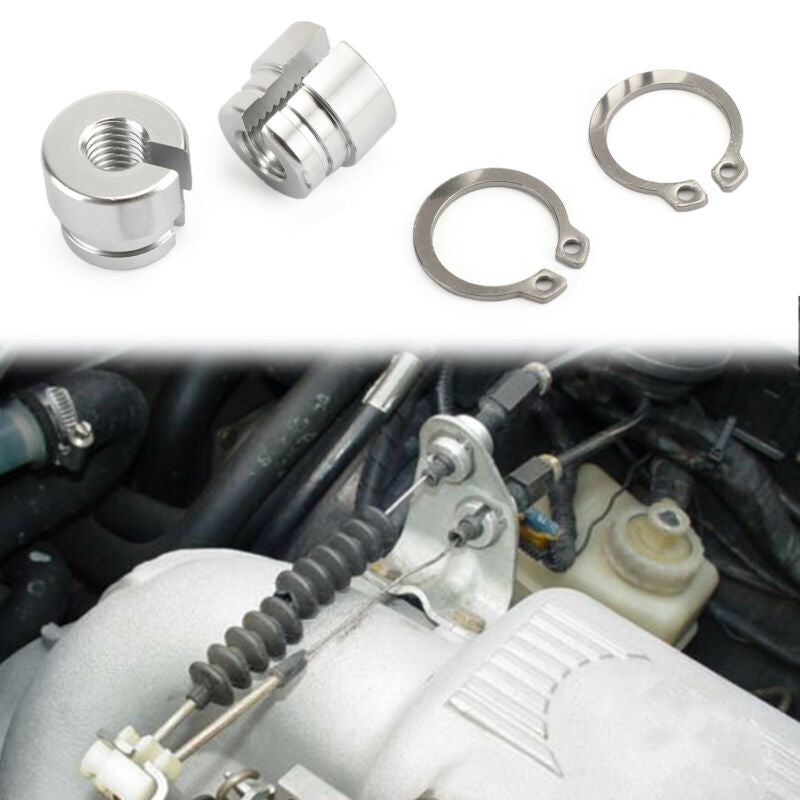 Billet aluminium gasklepbus voor BMW E30 E34 E28 E39 E36 M20 M30 M50 S14 Generiek