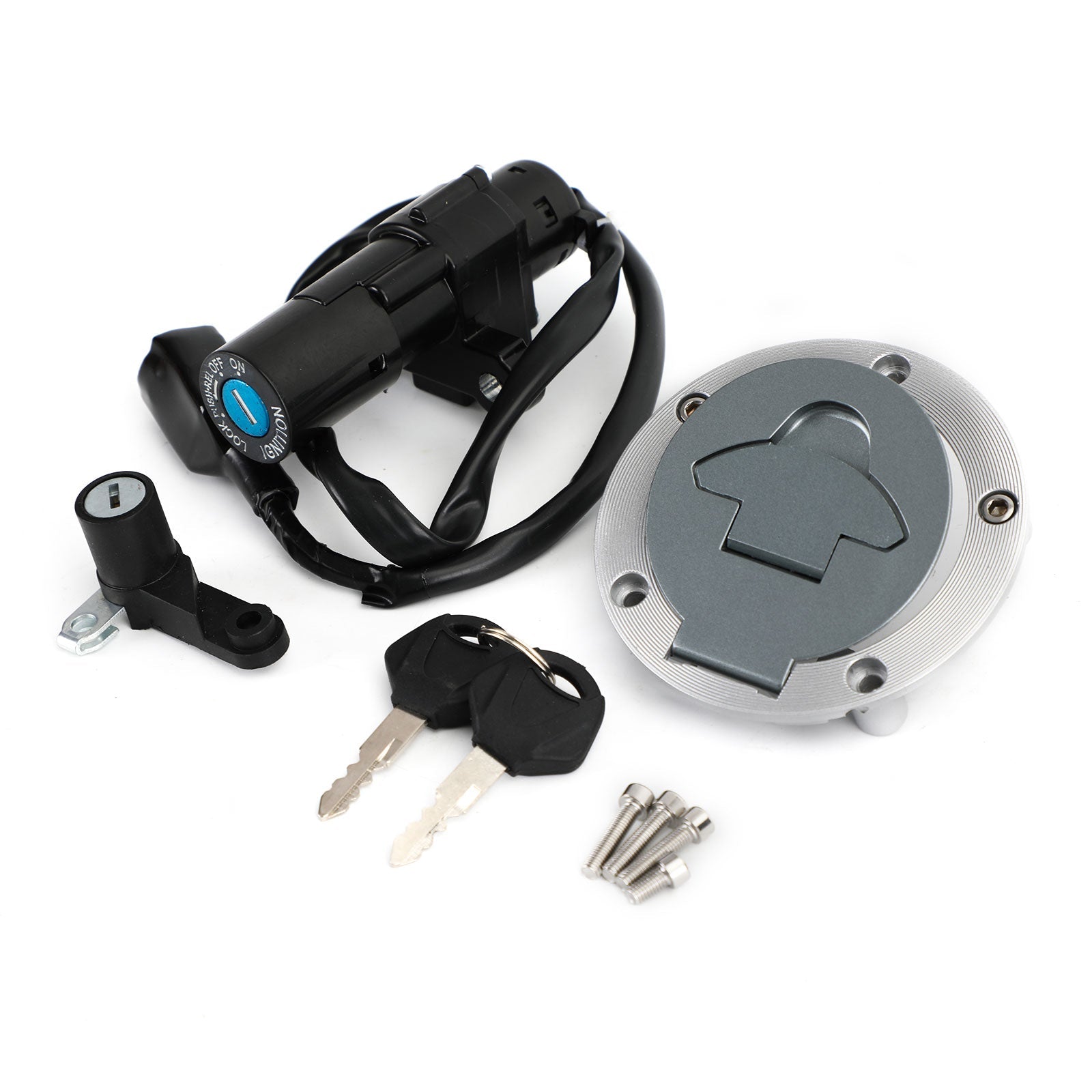 Spínač zapaľovania palivový plynový uzáver sedadla Sada sedadla pre Yamaha YZF R3 R25 2015-2019 Generic