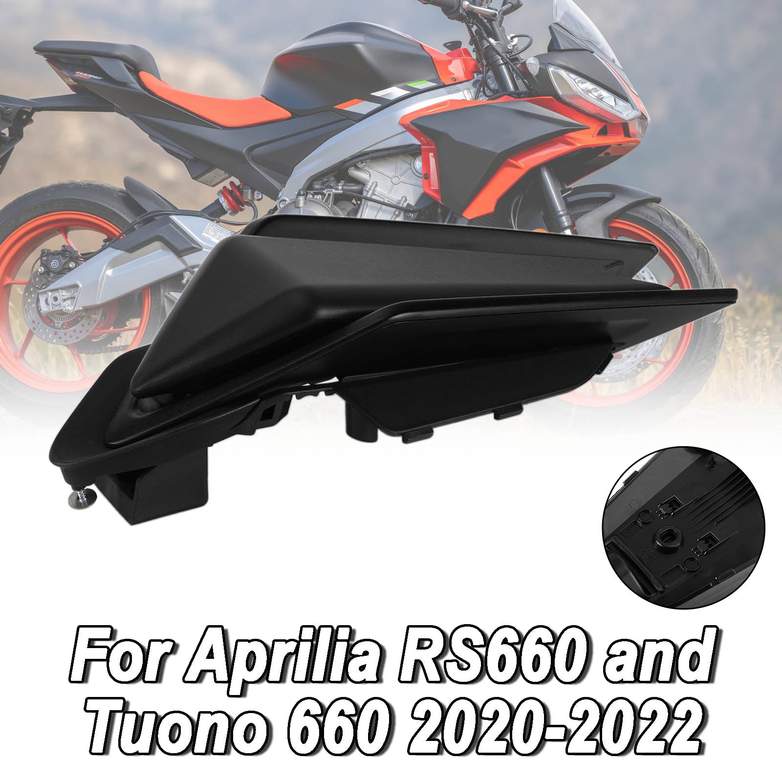 2020-2024 Aprilia RS660 RSV4 Tuono 660 cubierta de carenado trasero