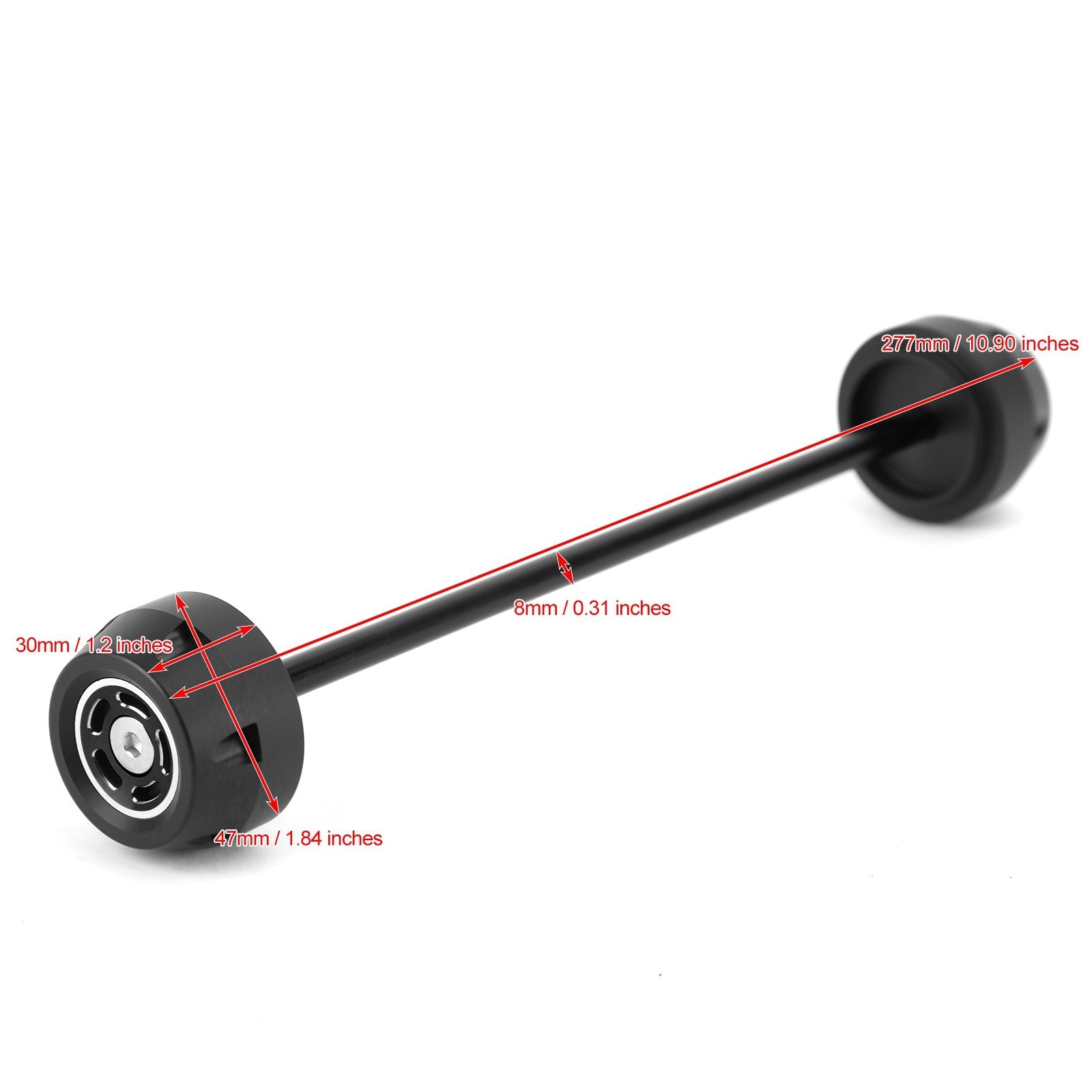 Areyourshop predné vretené vreteno s posúvačom kolies pre BMW F900R F900XR 2020 Generic