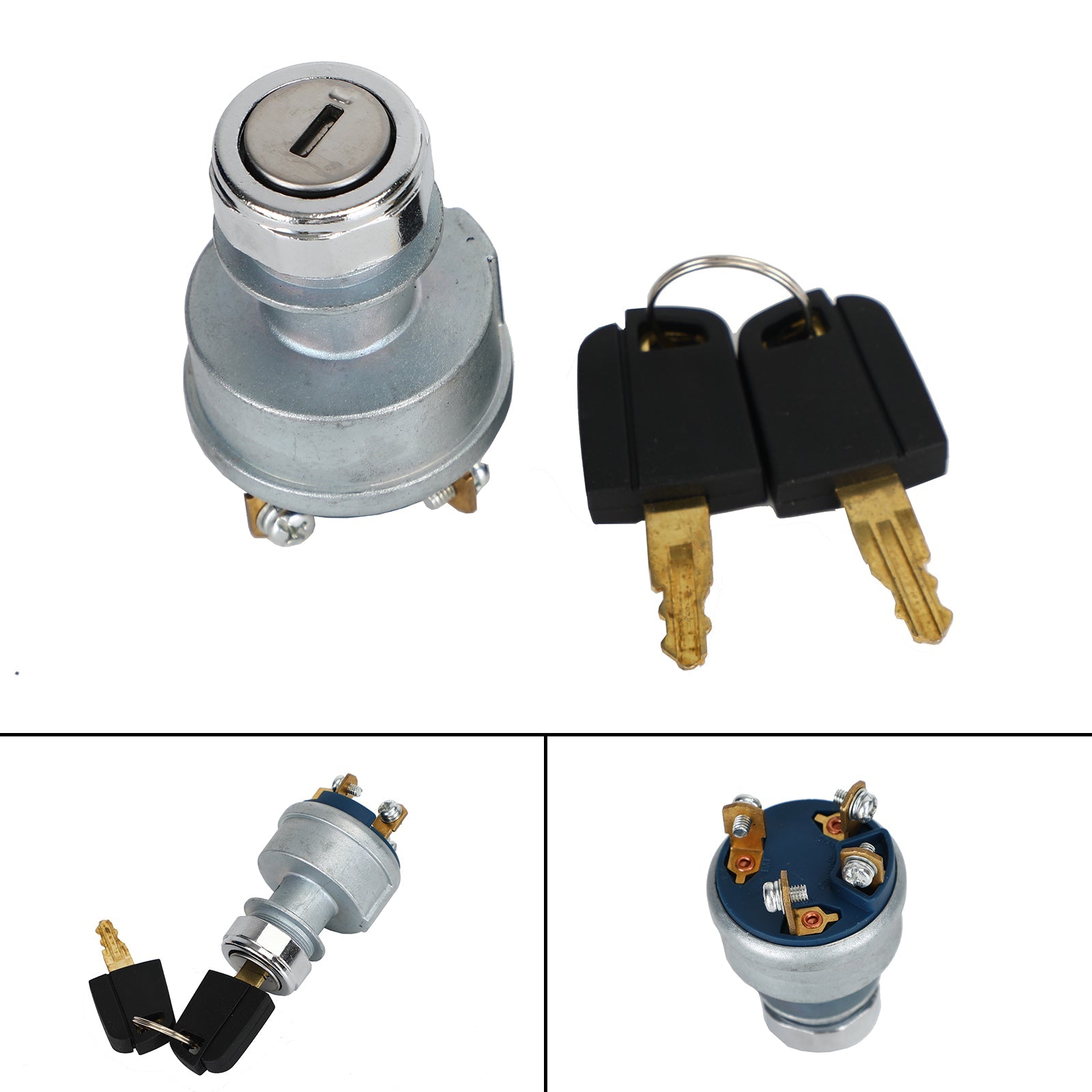 Starttändningsomkopplare för Caterpillar 9G7641 9G-7641 med 2 nycklar