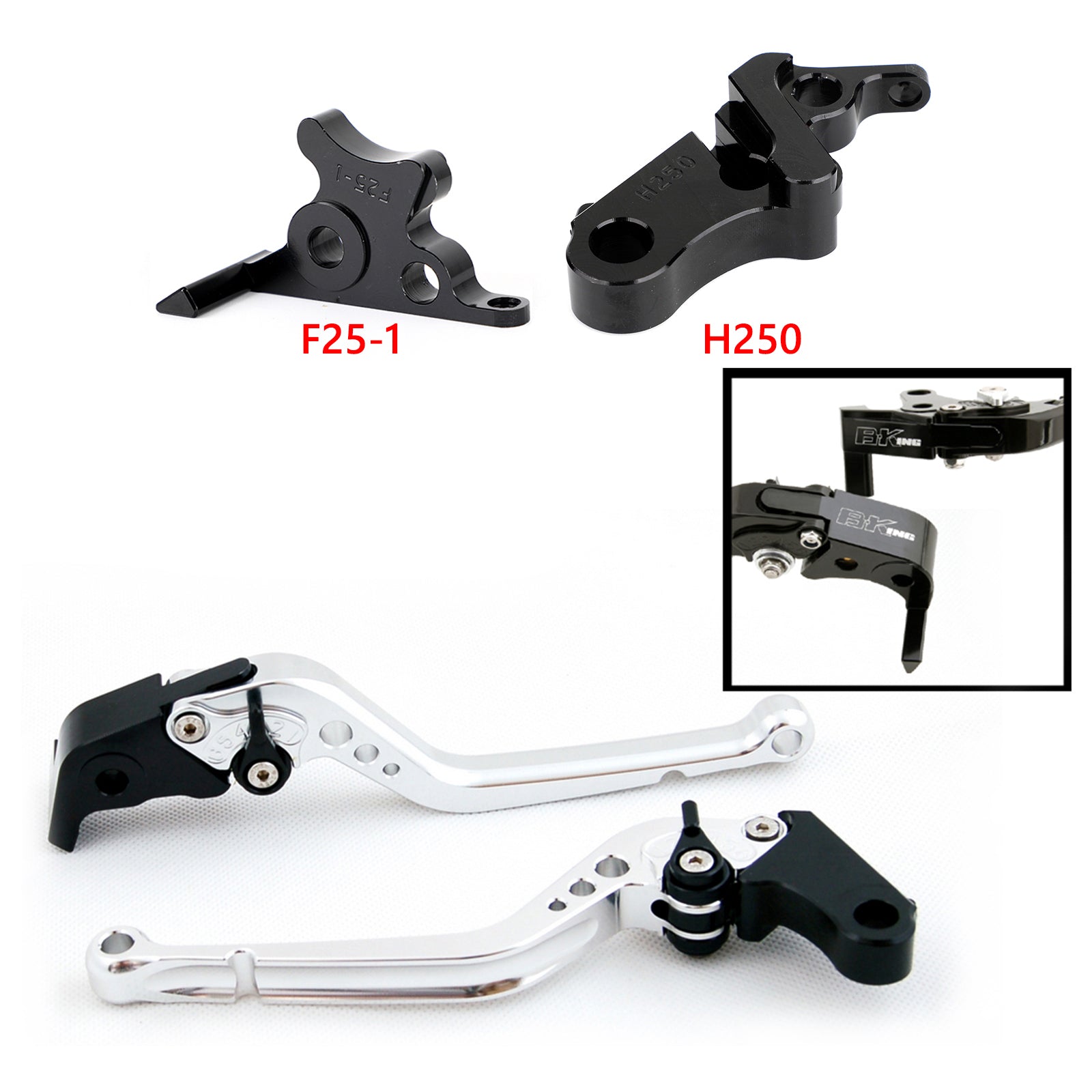Long Clutch Brake Lever fit for Honda CBR500R/CB500F/X 19-21 CBR300R 19-21