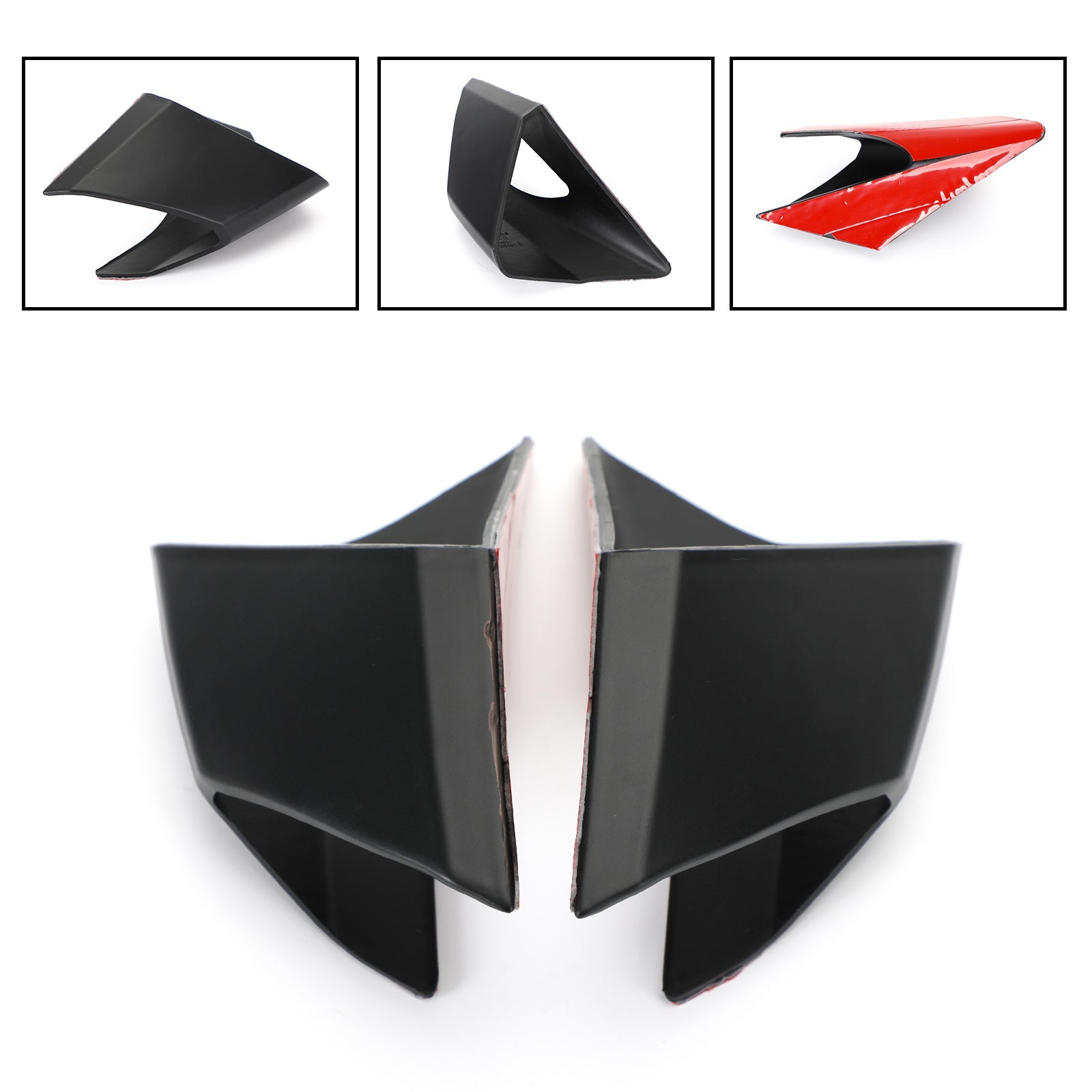 Front Fairing Winglets sidovingskydd Cover Fit For Honda CBR650R 19-2021 Generic