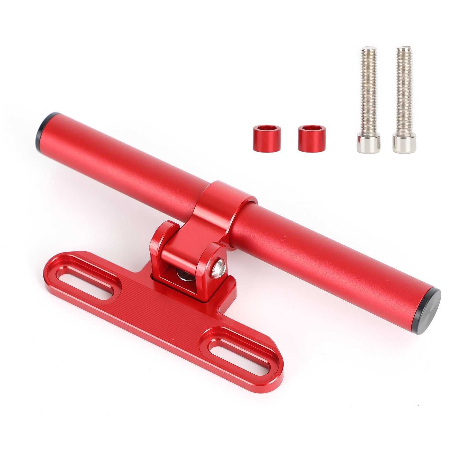 Soporte De Navegación Para Teléfono Soporte De Extensión Gps 22 Mm Para Motocicleta Moto Plata Genérico