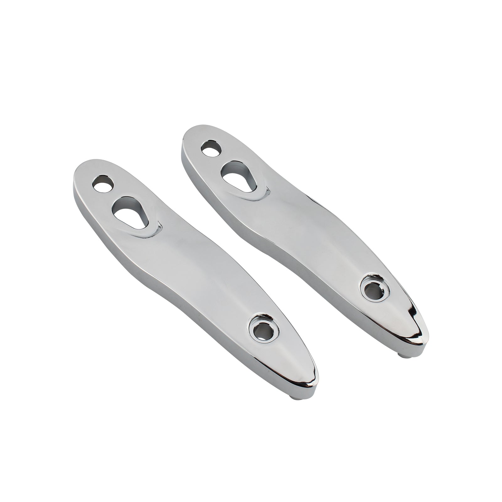 Kit de reubicación de placa de matrícula de soporte de extensión de señal de giro apto para Softail 00-20 negro