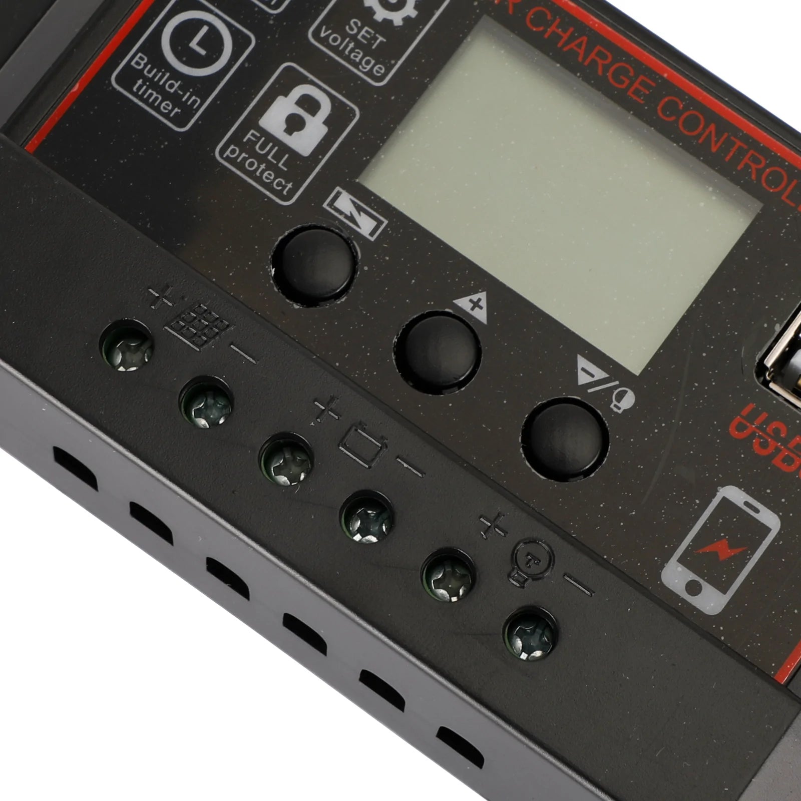 Contrôleur de charge du régulateur de panneau solaire 10A/20A/30A