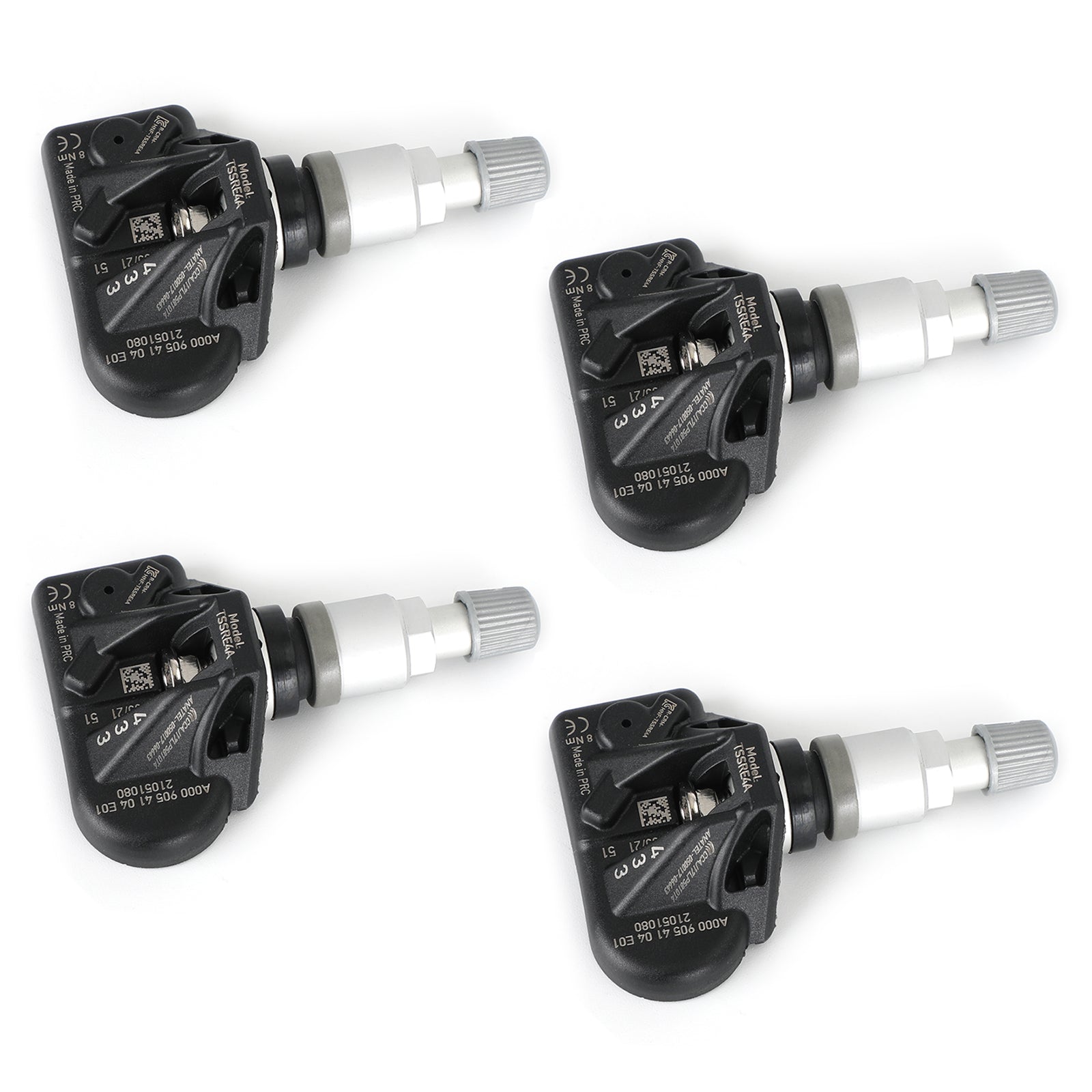 4x Däcktryckssensorer TPMS A0009054104 För Mercedes-Benz W167 W177 & & CLA & W177 A-klass & W247 B-klass GLA GLB