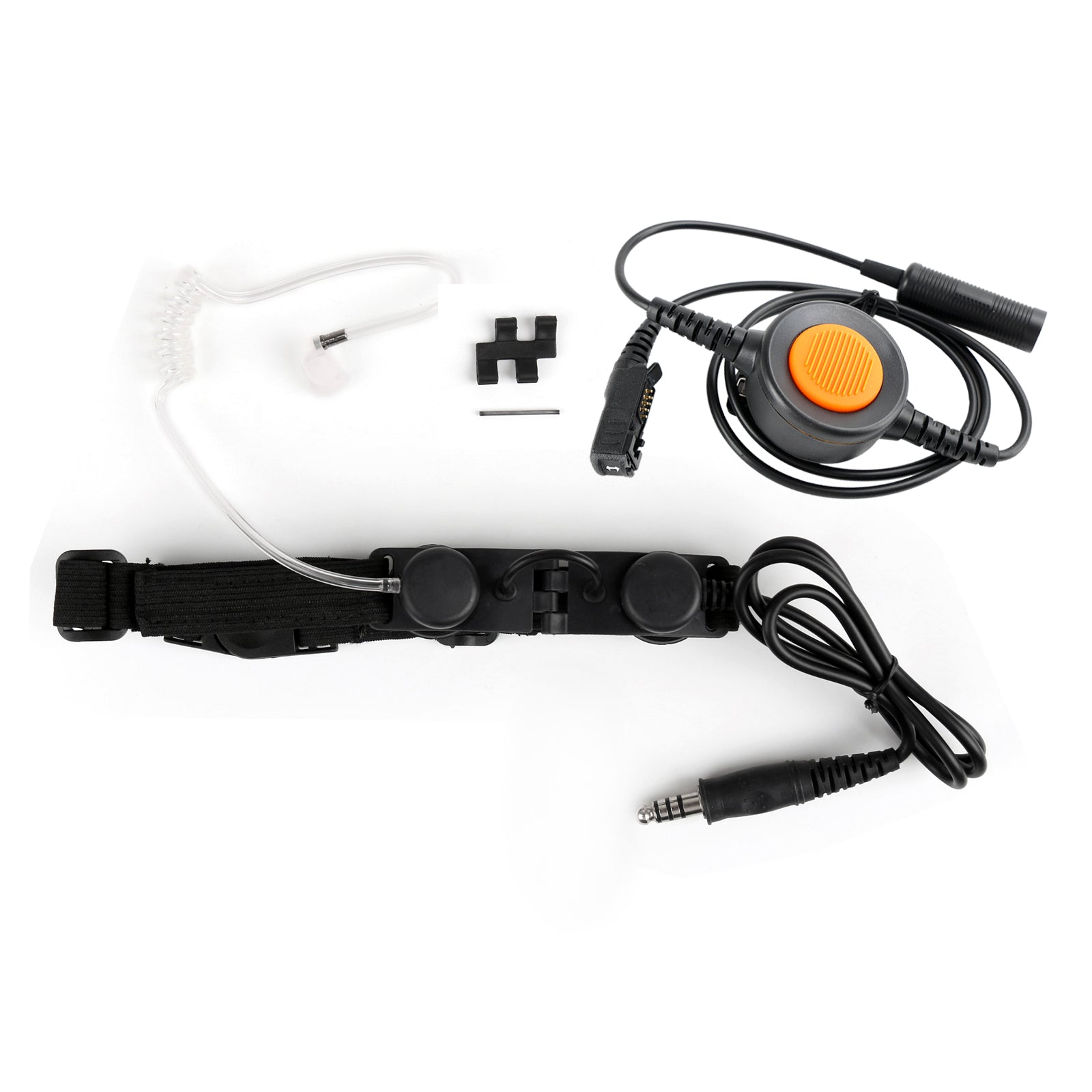 Z-TACTICKÝ KAMTO MIC nastaviteľná náhlavná súprava 6-kolík U94 PTT pre E8600/8608/8268